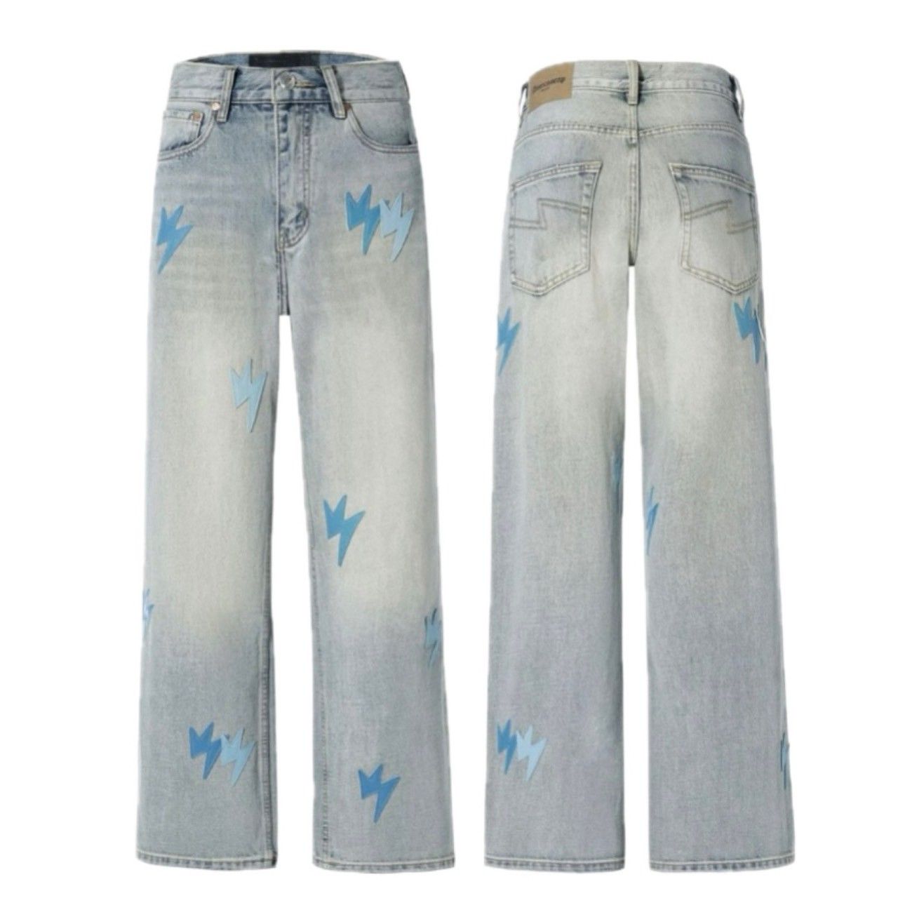 海藍之心牛仔褲