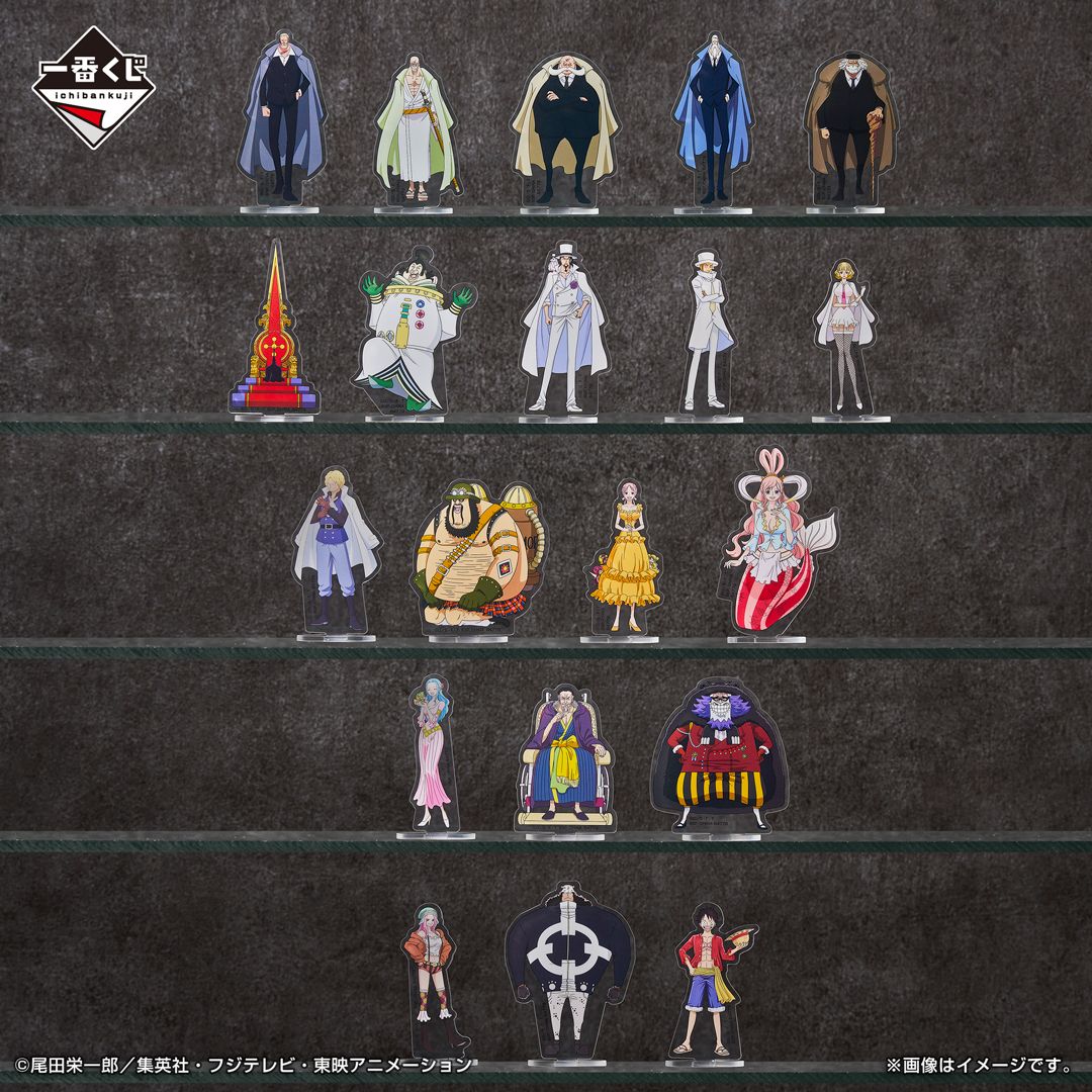 BANDAI 一番賞 航海王 The Throne of Power H賞 角色壓克力立牌