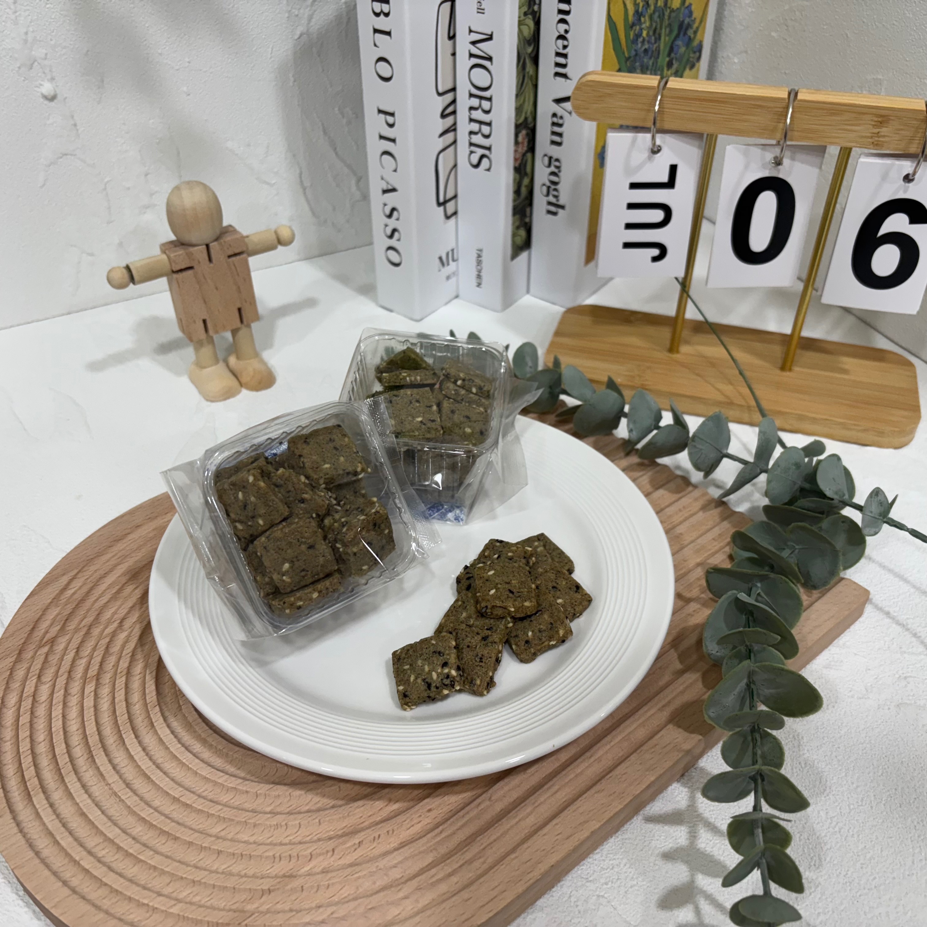 黑芝麻餅乾