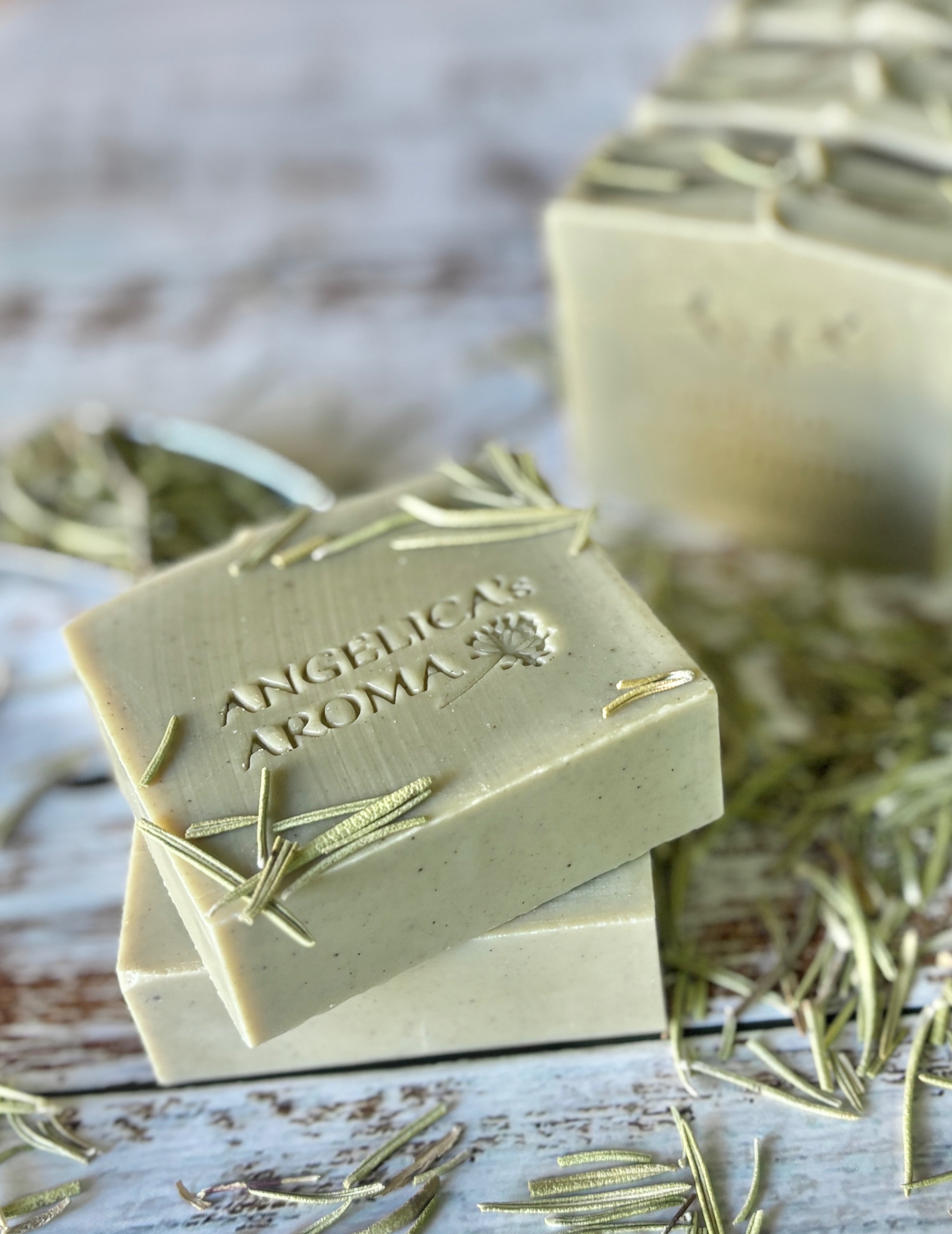 迷迭香綠礦泥皂 / Rosemary ＆ Green Clay Soap