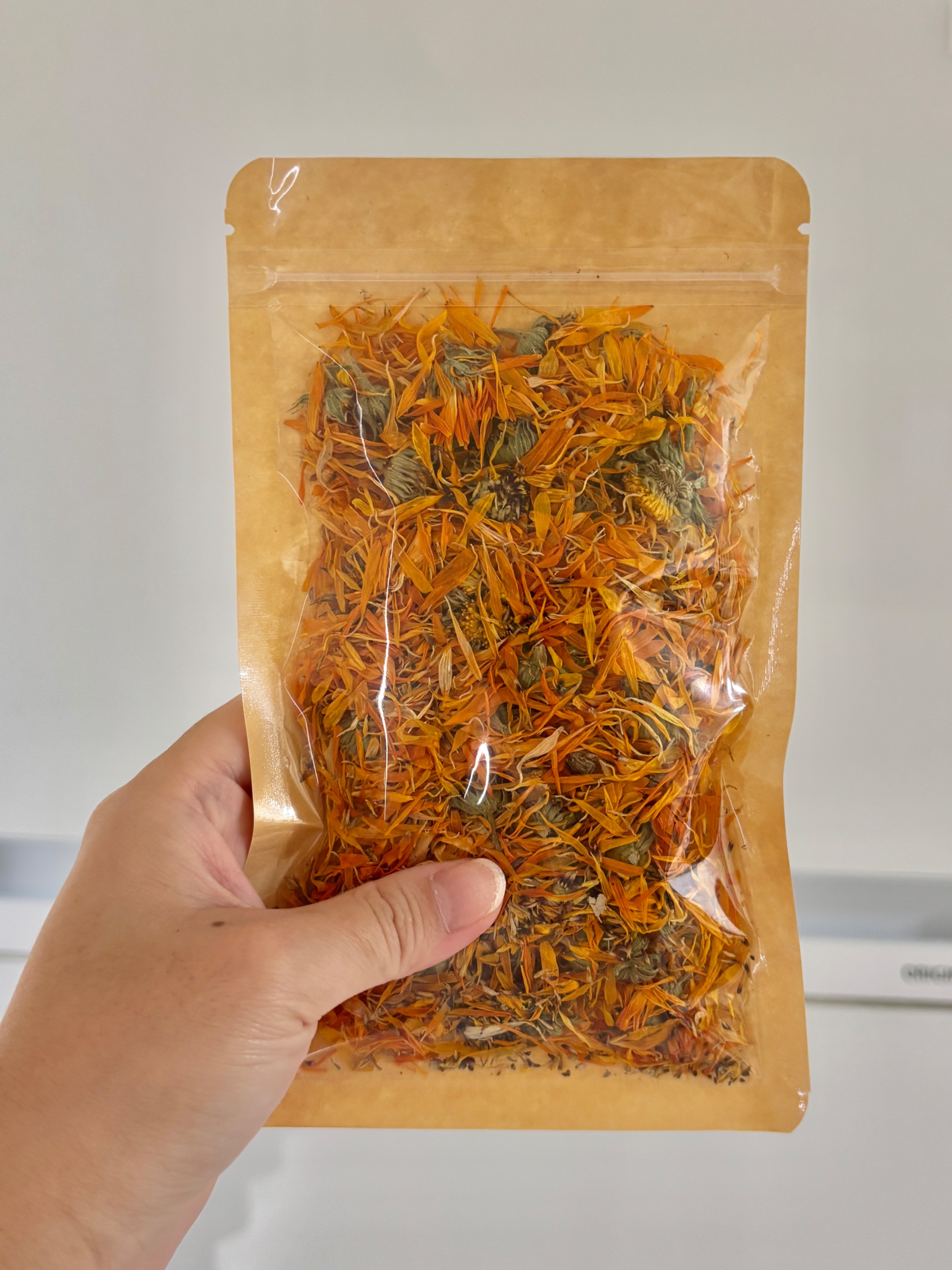 友善耕作乾燥金盞花
