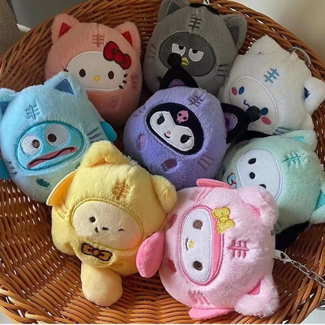 三麗鷗 毛絨吊飾