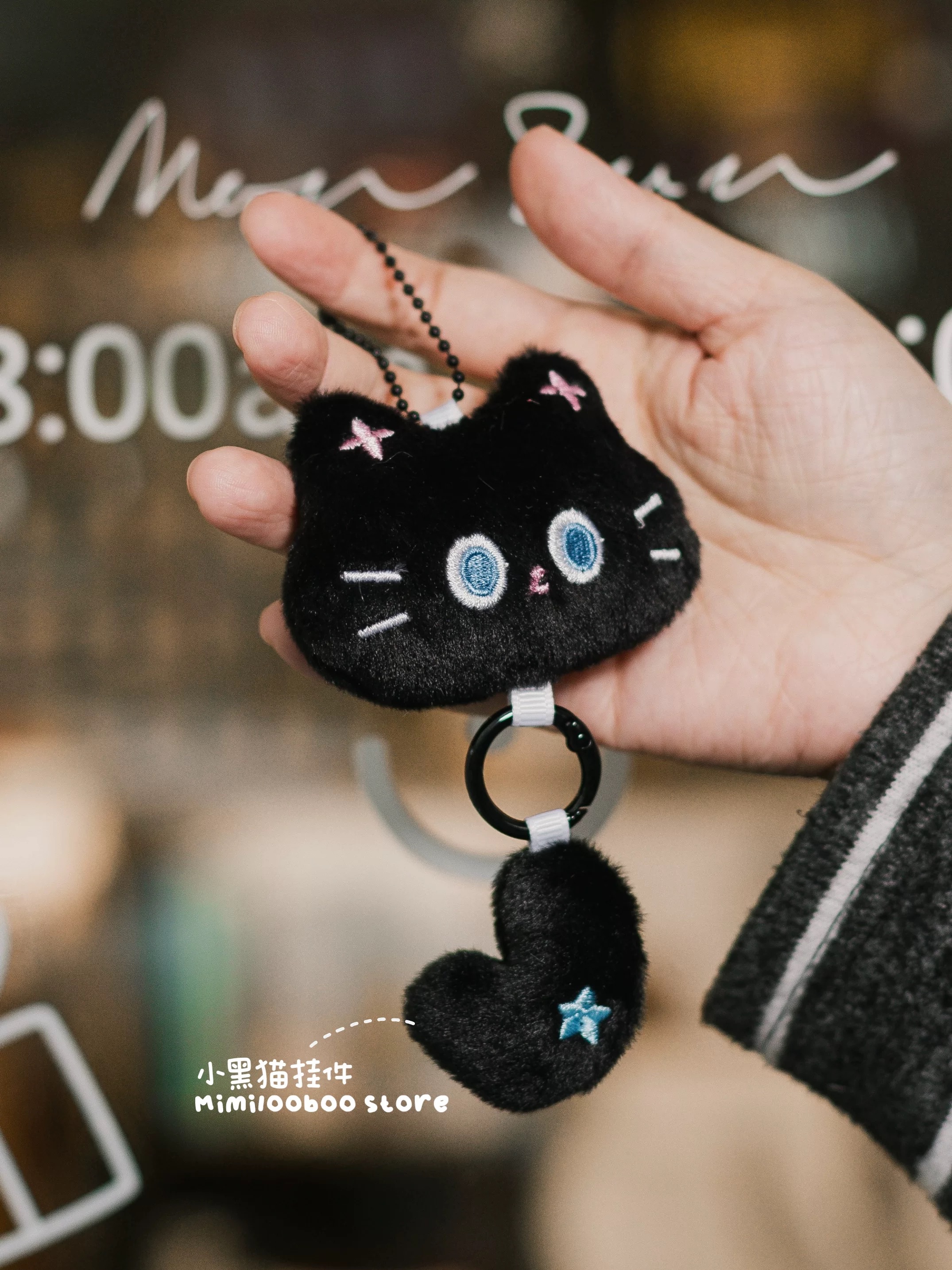 黑貓吊飾