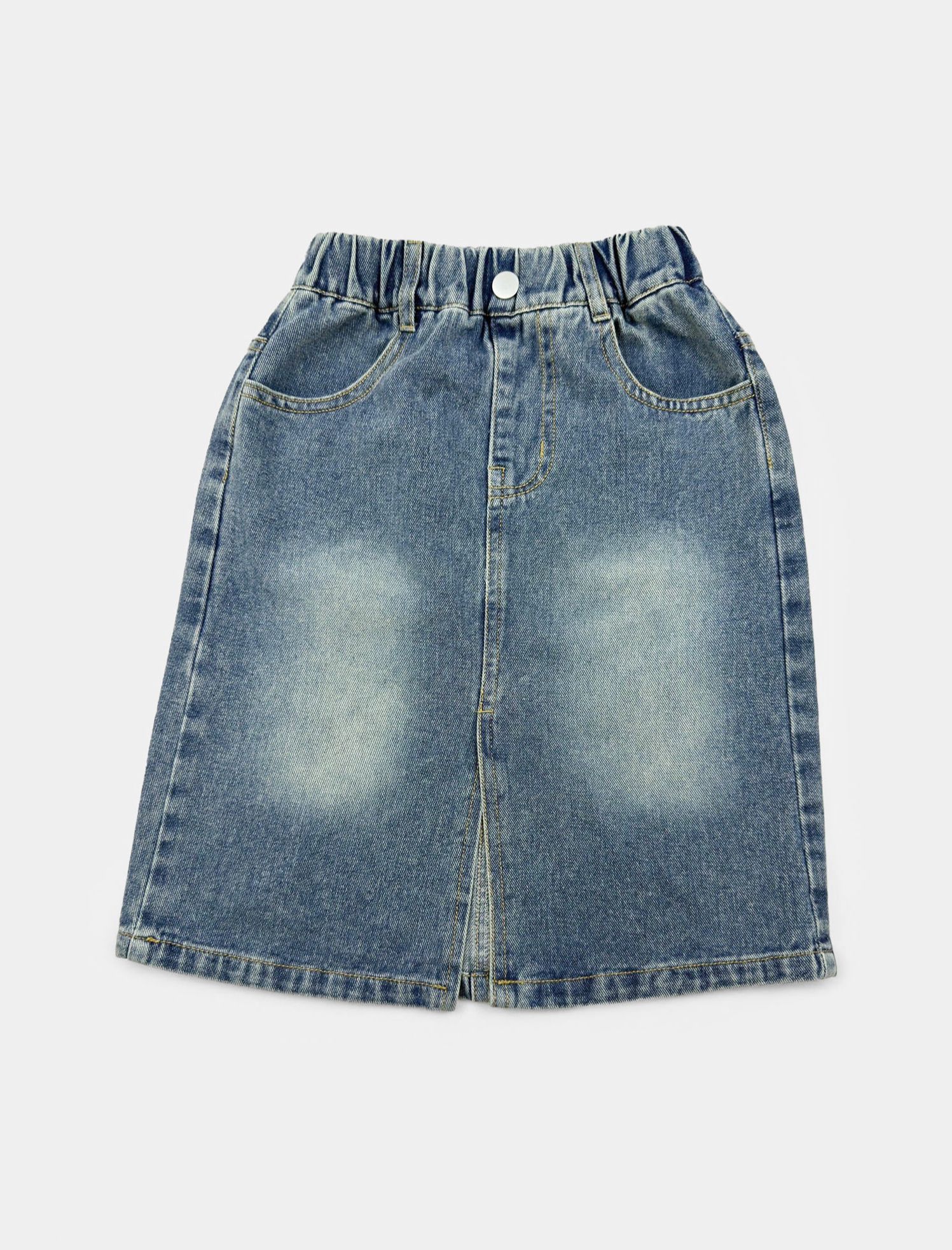 Classic Denim Skirt｜經典丹寧長裙