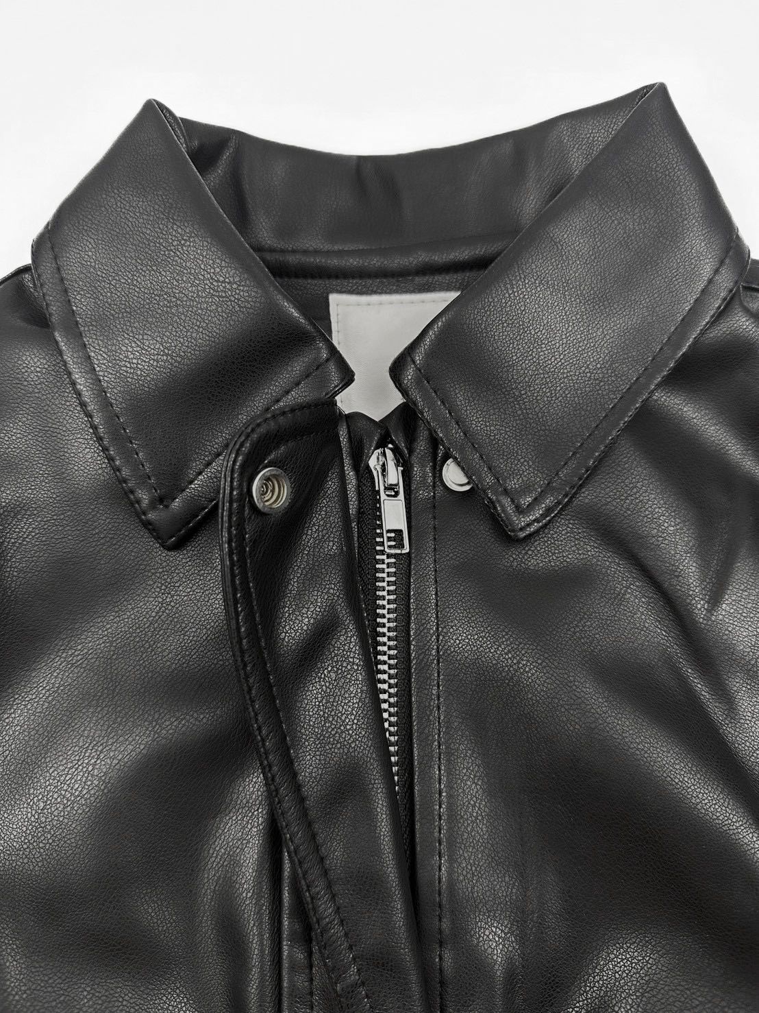 Mini Bomber Leather Jacket｜經典飛行員皮革夾克