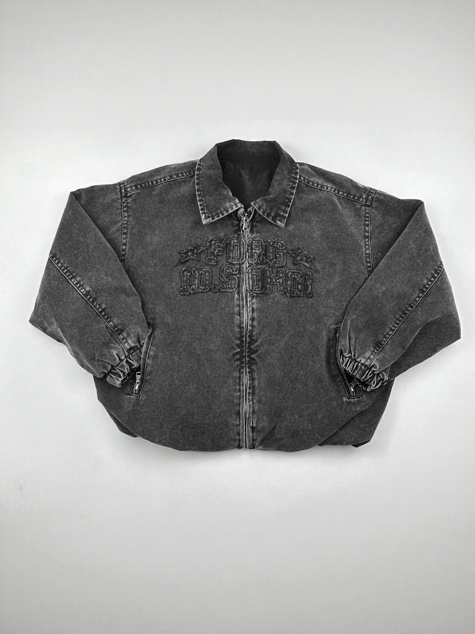 復古水洗牛仔外套