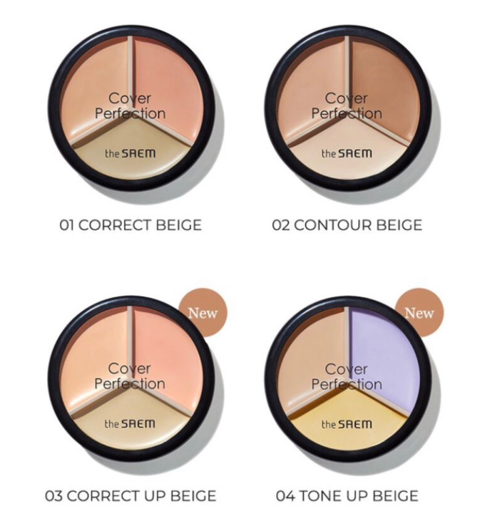 THE Saem  3色遮瑕膏