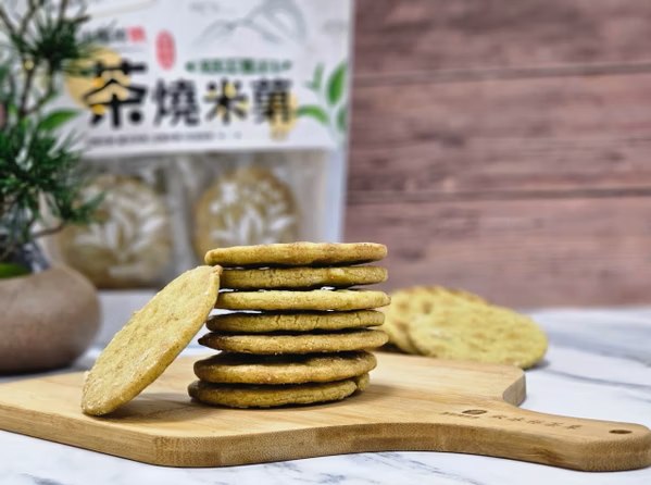番路鄉農會-【茶燒米菓（青心烏龍海鹽/蜜香紅茶）】