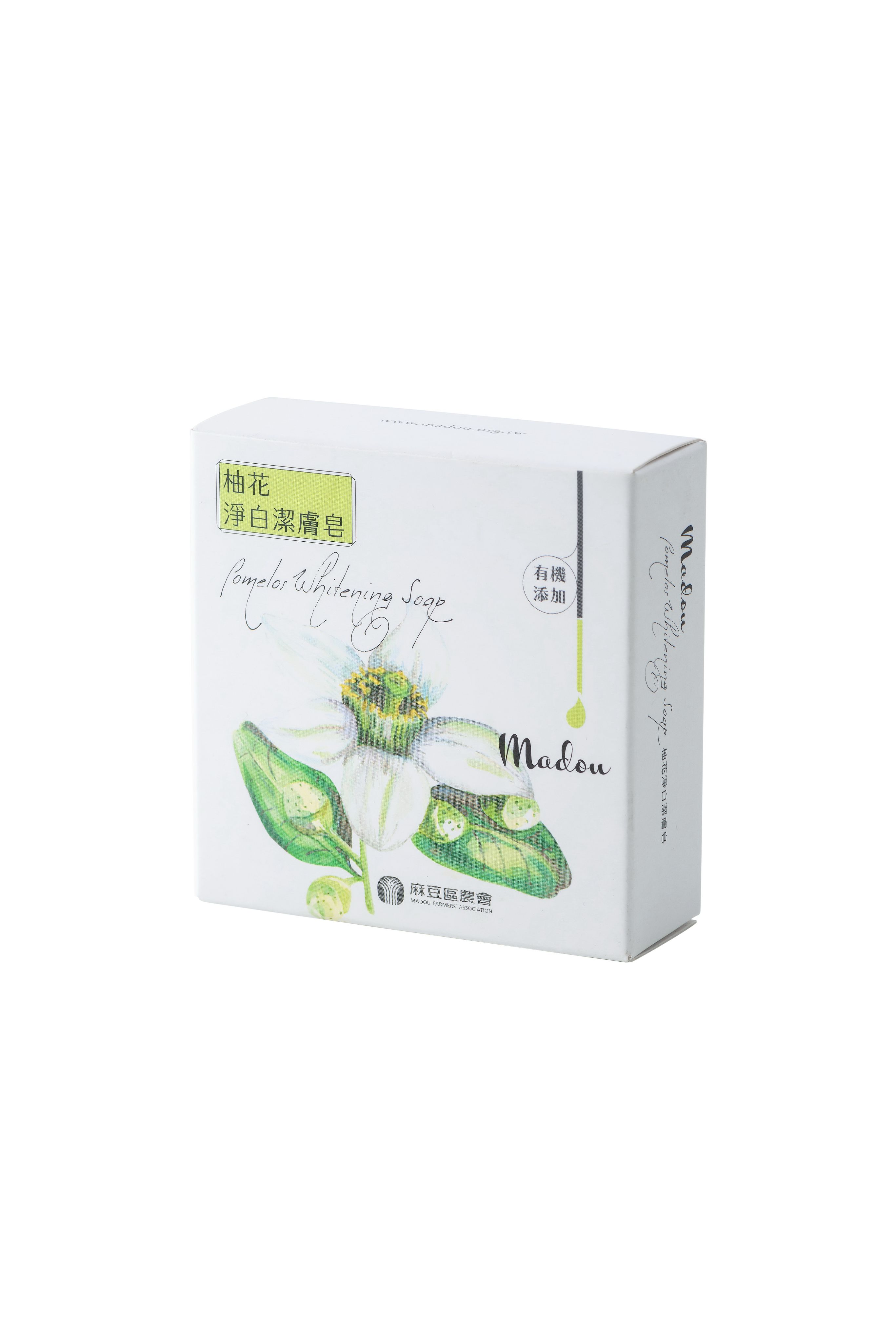 麻豆區農會-【柚花淨白潔膚皂、柚花衣物手洗精】