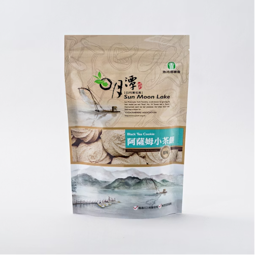 魚池鄉農會-【阿薩姆小茶餅、阿薩姆紅茶酥餅、紅玉紅茶爆米花、精選茶包】