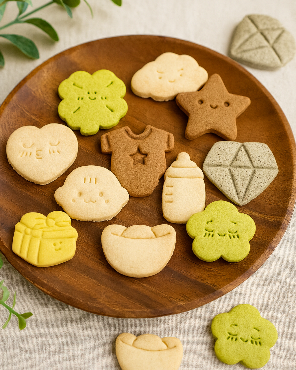 左思佑想的❤壓模餅乾❤小包裝