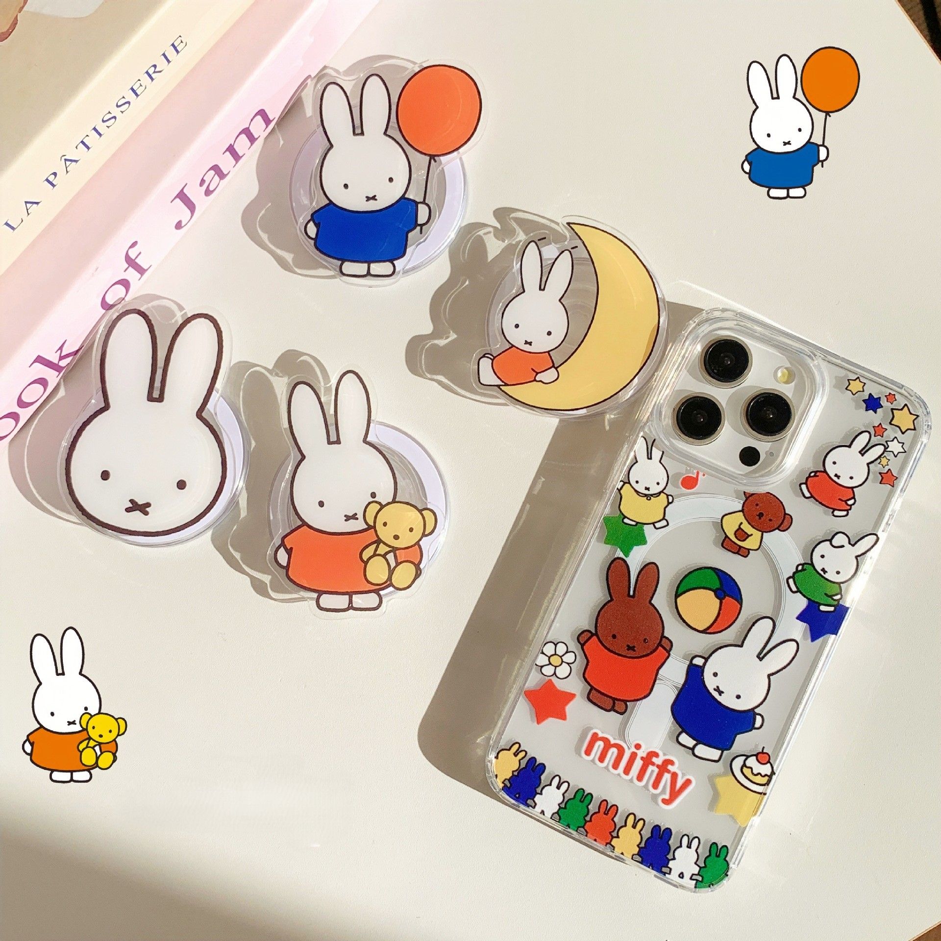 11 p.m.| 萌萌可愛小白兔 米菲兔 磁吸支架 magsafe防摔 iPhone手機殼（有plus/air）