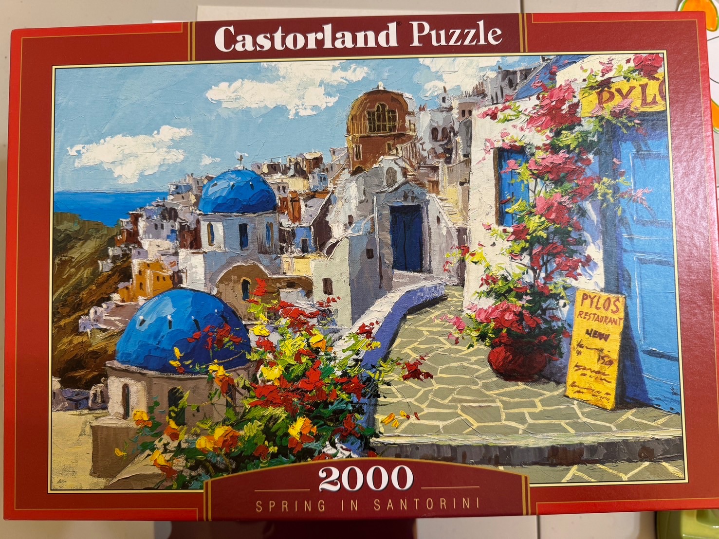 巧思-夏天的聖托里尼 2000片