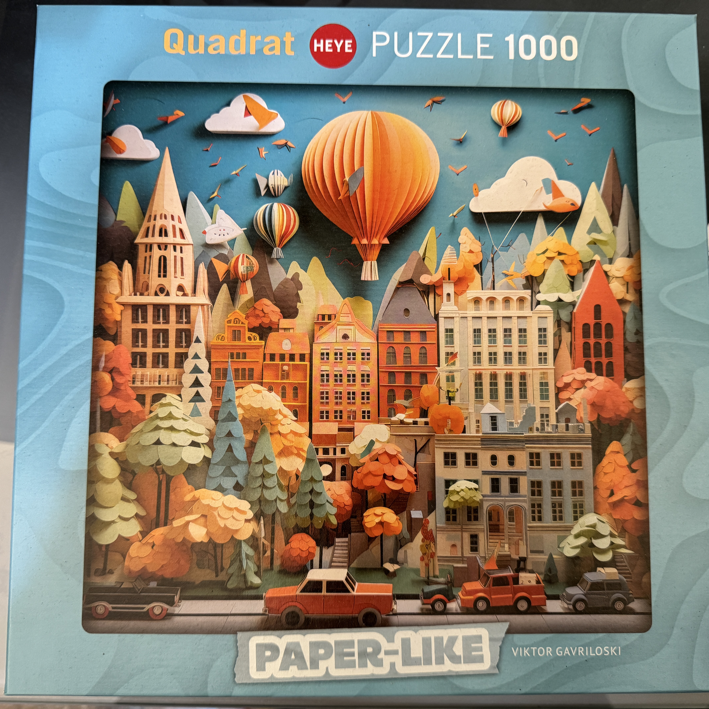 Heye-衍紙系列城市風光 1000p