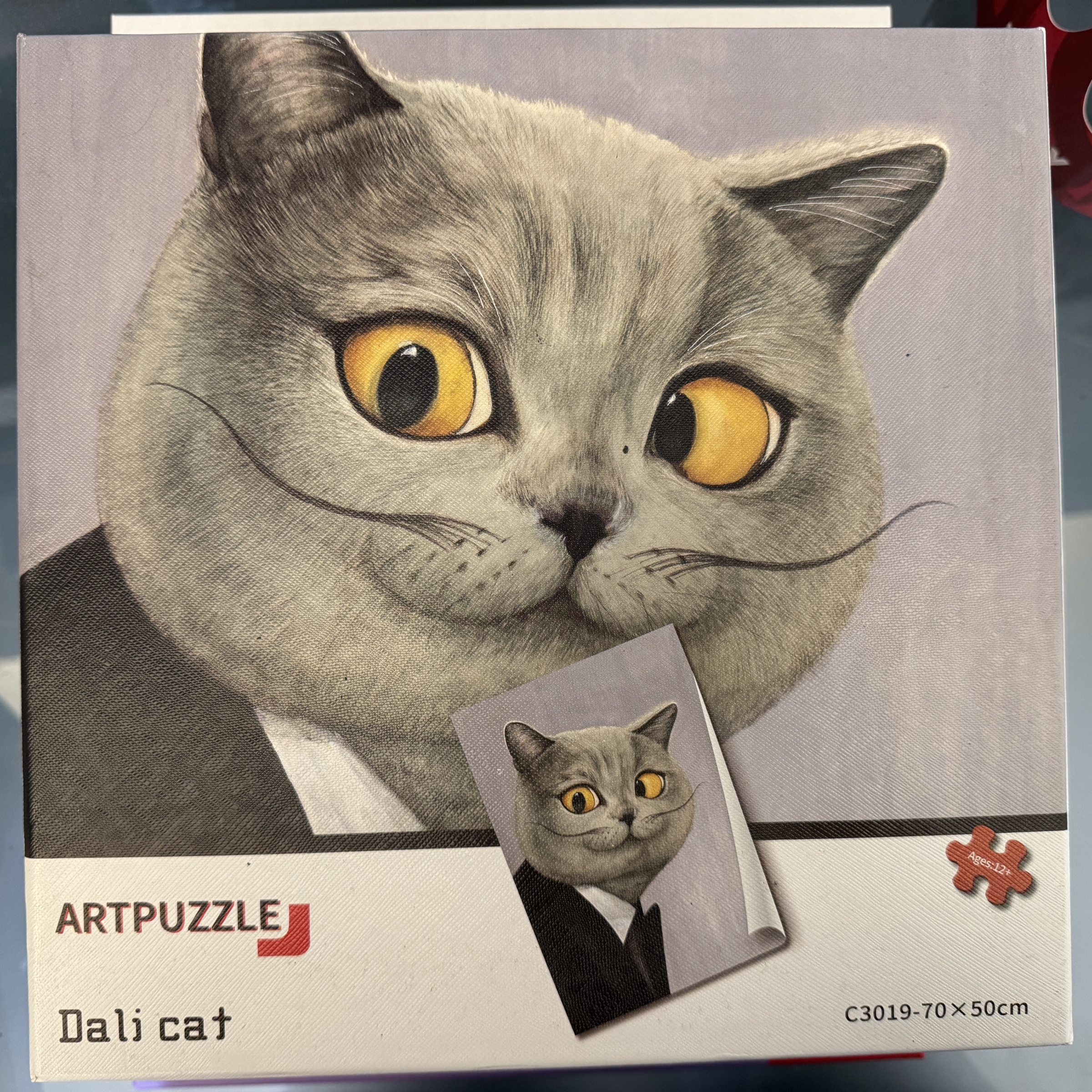 Artpuzzle-Dali cat 1000p