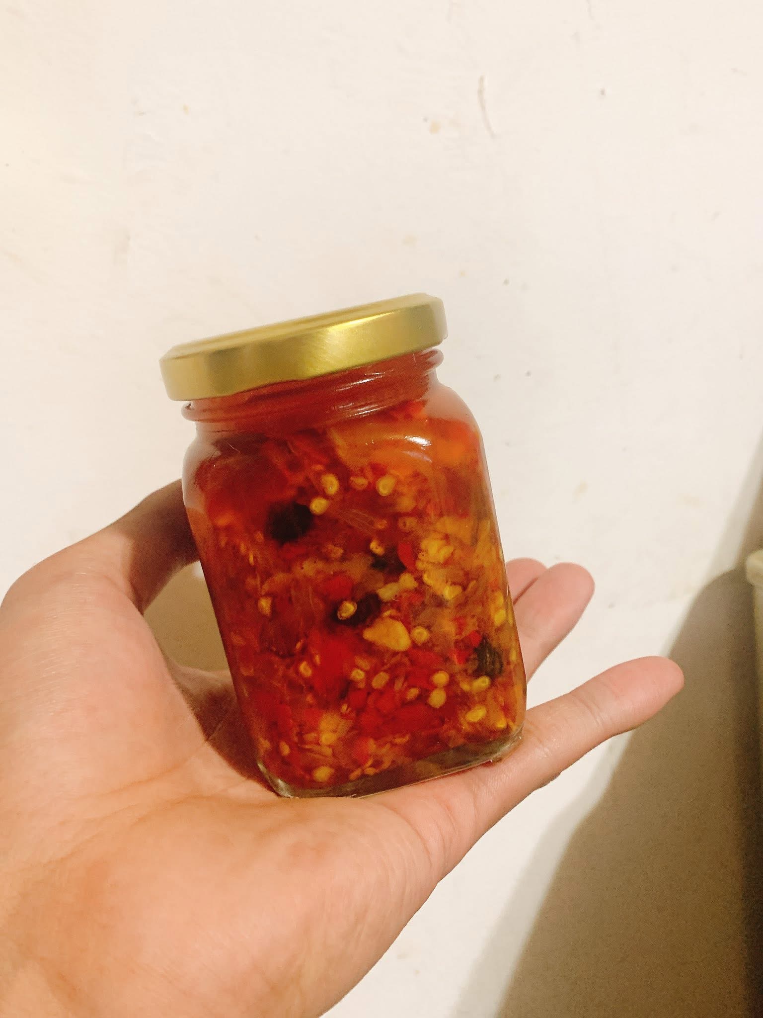 樺-手作工坊  手工純鵝油蒜蓉辣椒醬