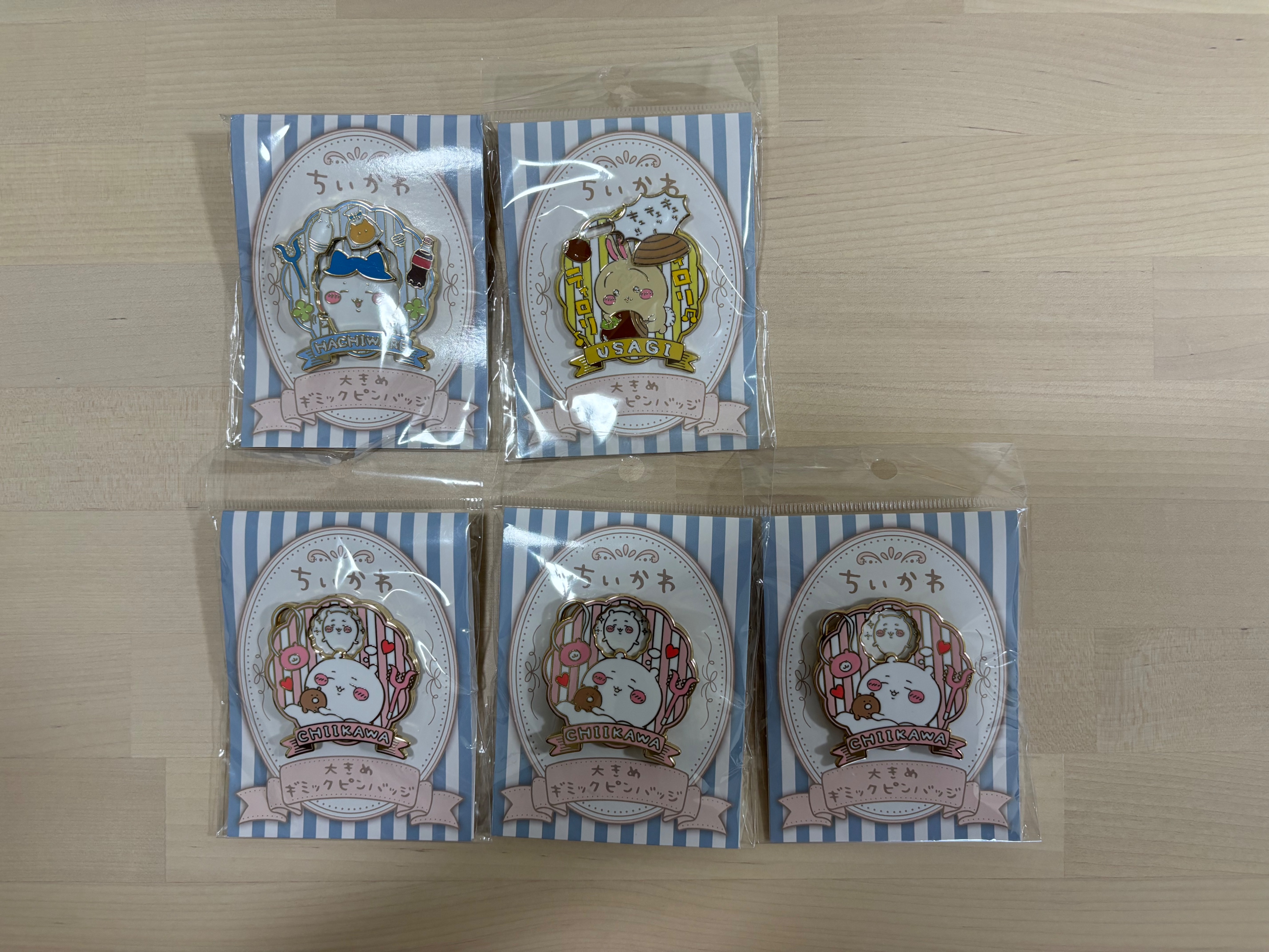 吉伊卡哇金屬可動式別針