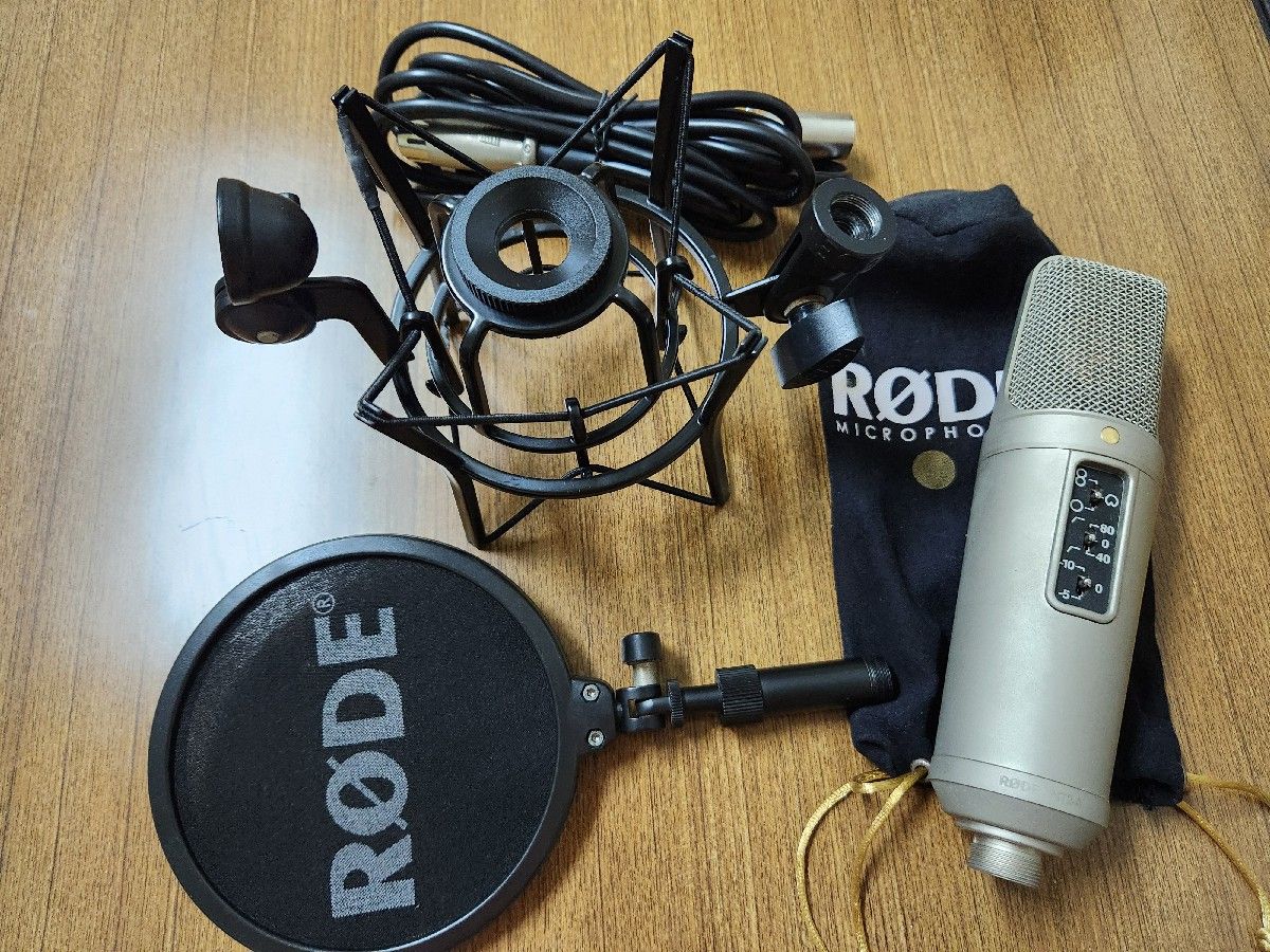 二手 RODE NT2-A 電容式 錄音麥克風 心型全指向