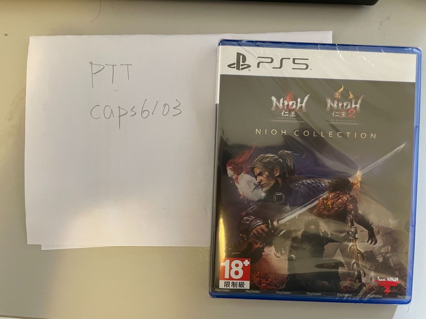 PS5 仁王1+2完整版 全新未拆