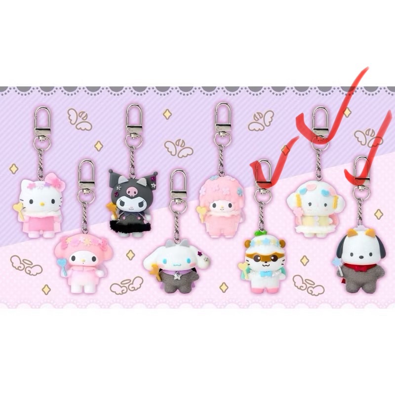 三麗鷗 Sanrio 植絨吊飾 天使與惡魔