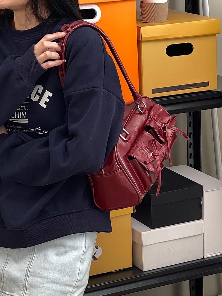 蝴蝶結綁帶法棍包