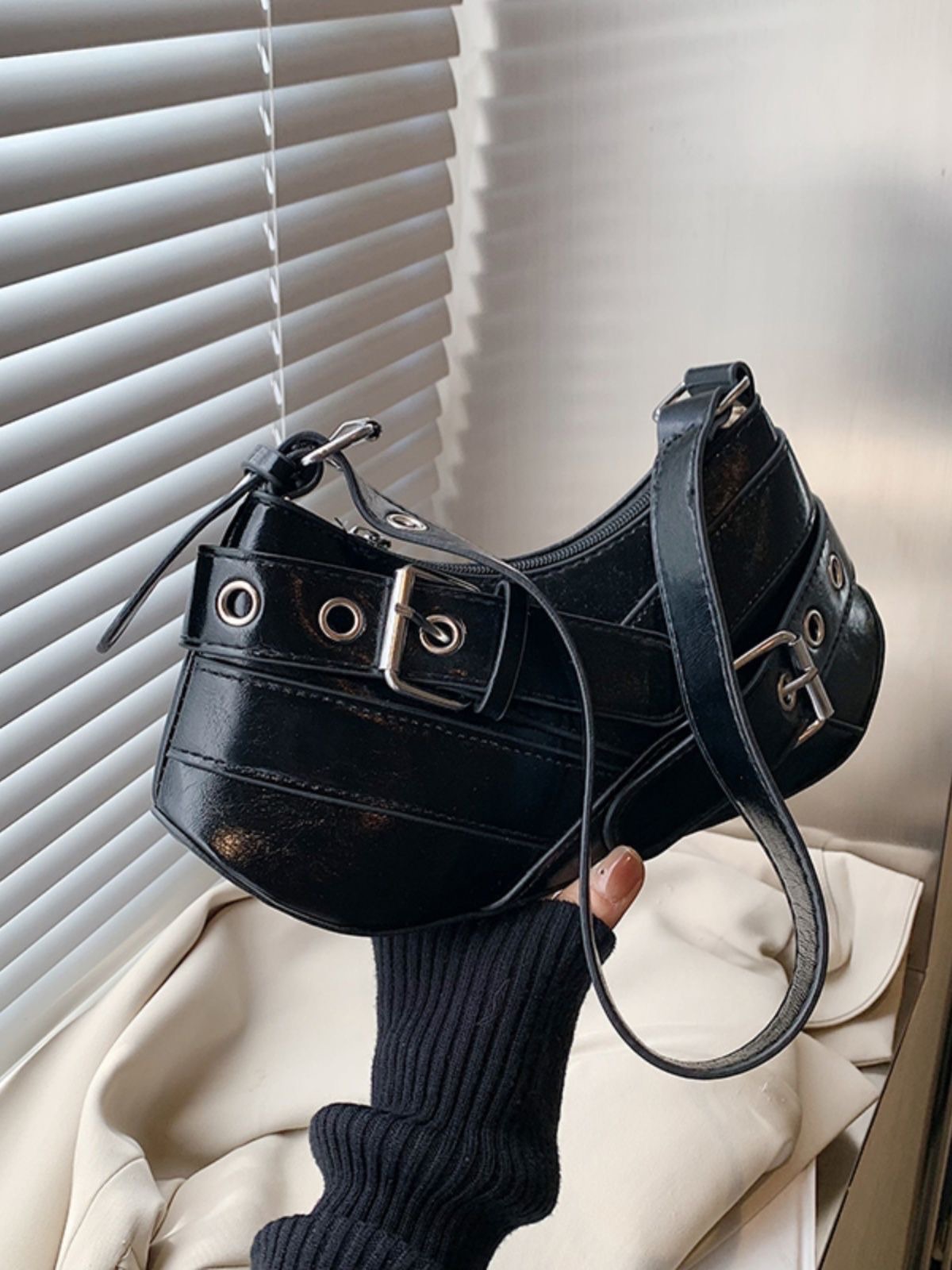 設計感交叉腋下包