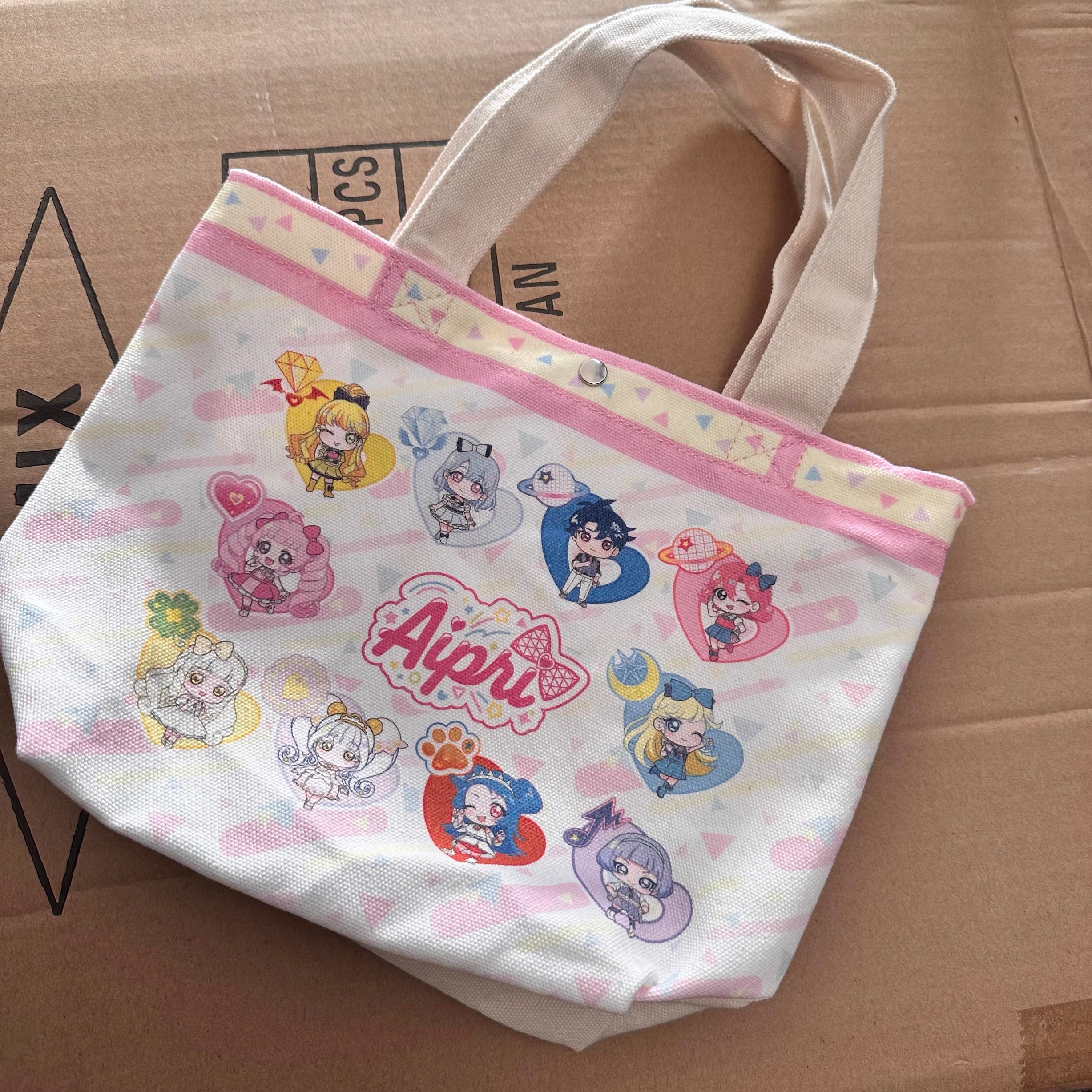 秘密的偶像公主 帆布提袋包