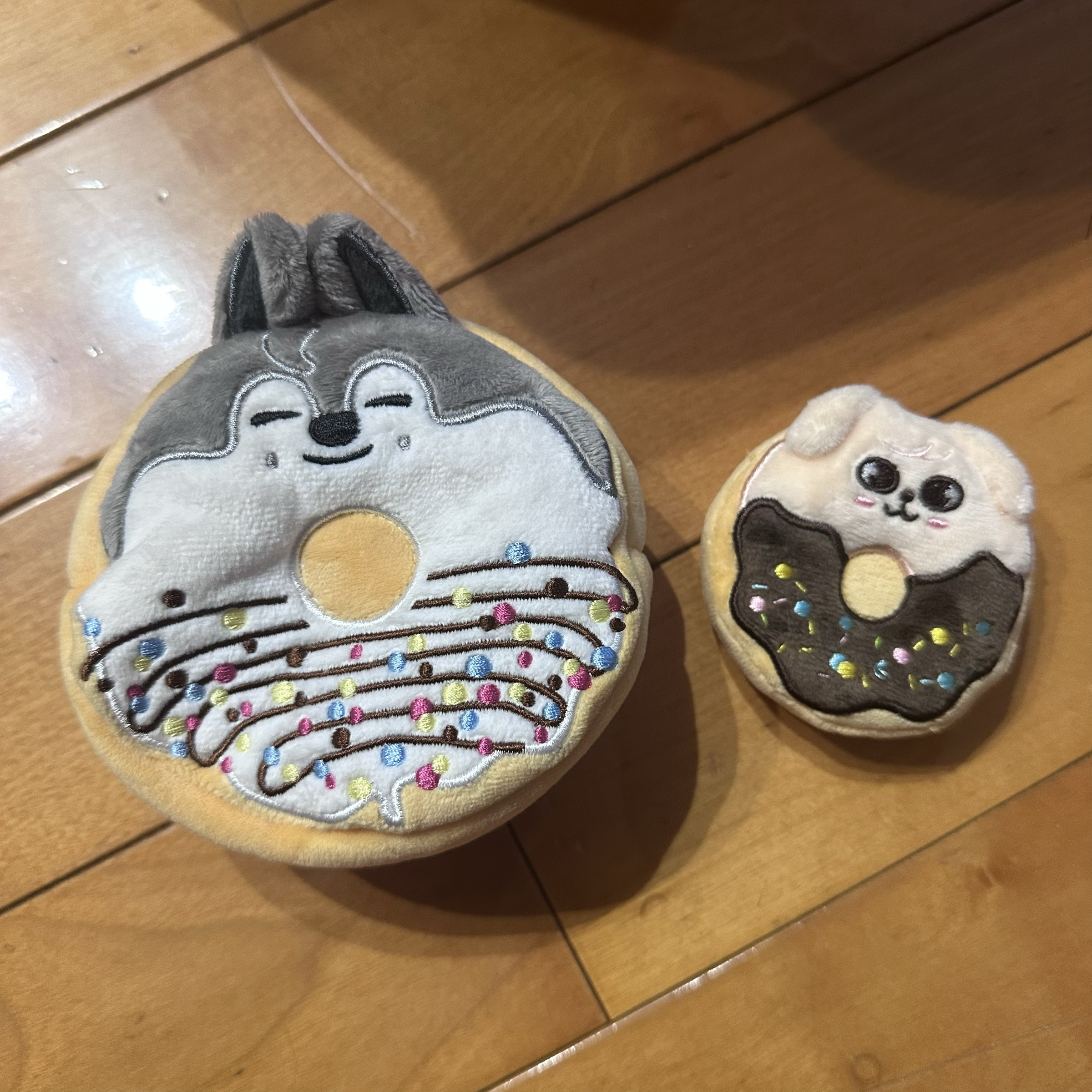 Stray Kids 甜甜圈零錢包+鏡子 「零錢包拉鍊不見，背面有髒，可接受再下單」