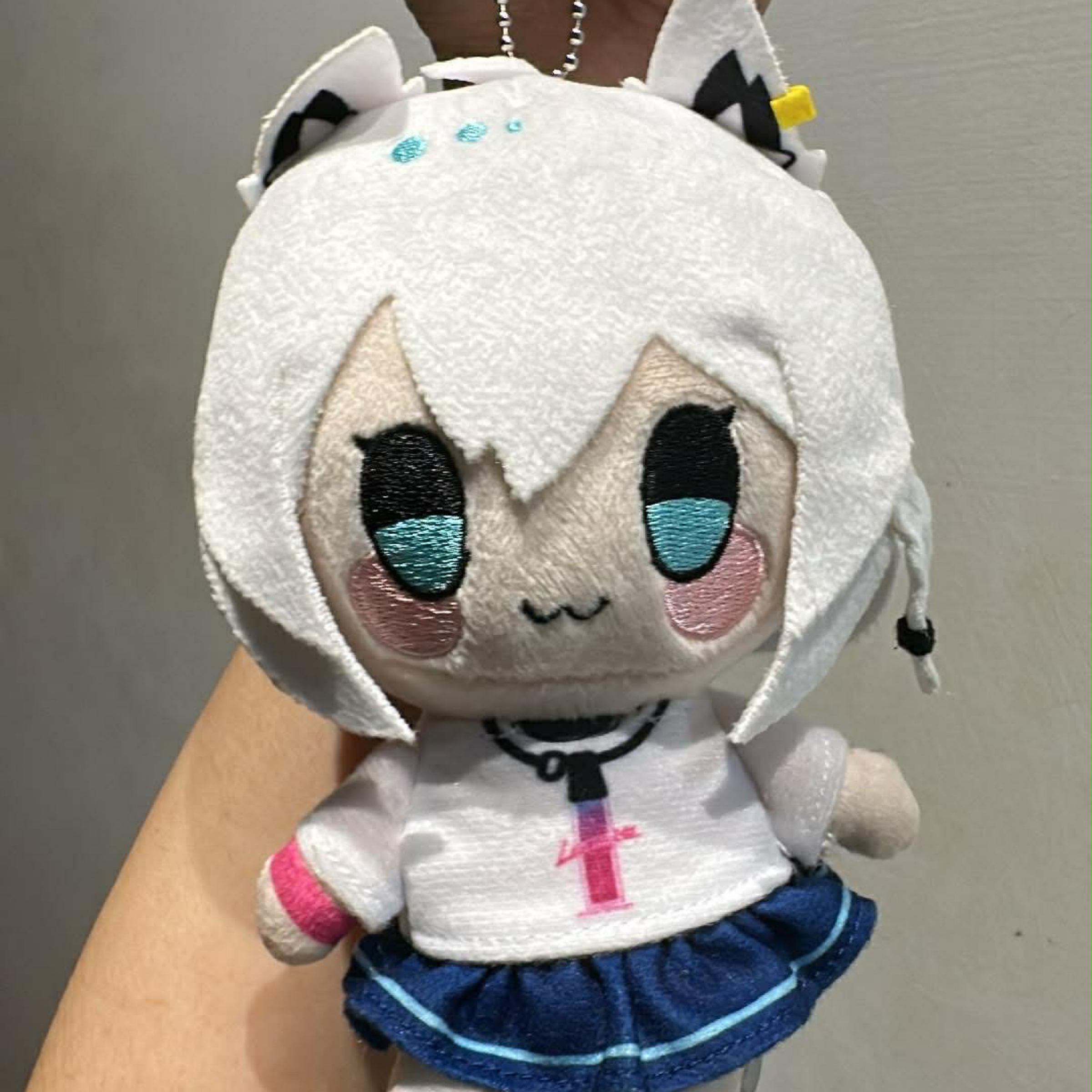 白上紀念套組娃娃