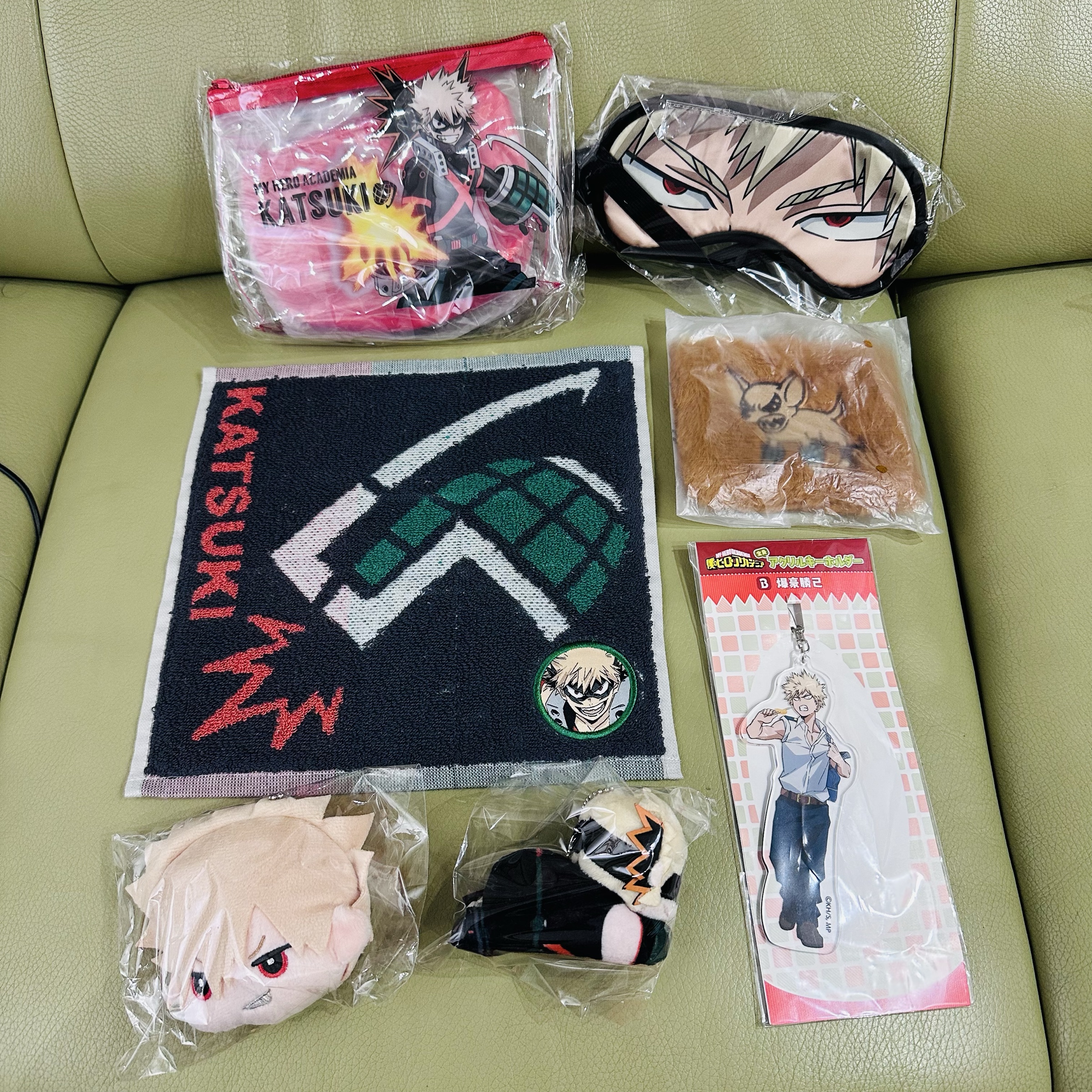 大頭娃零錢包+夾子趴趴