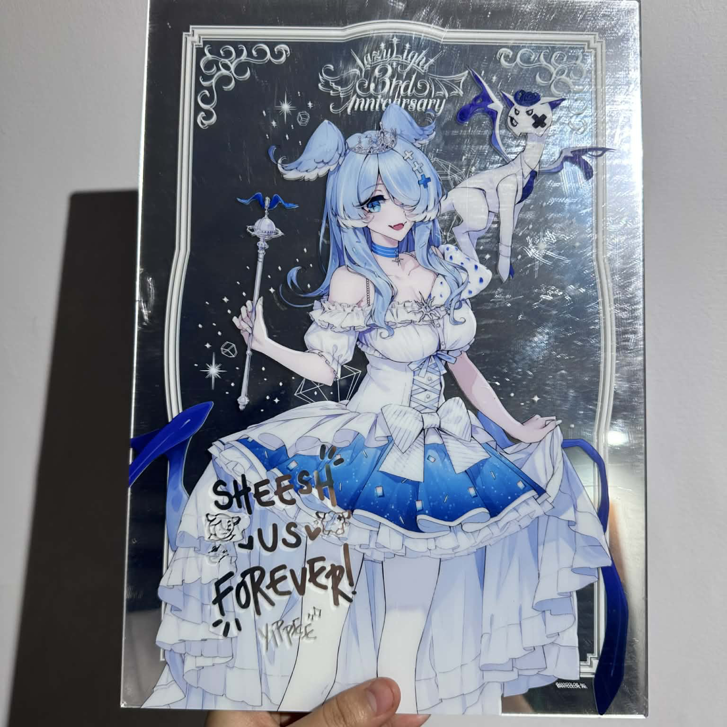 彩虹社 LazuLight 3rd Anniversary 三週年鏡面壓克力板