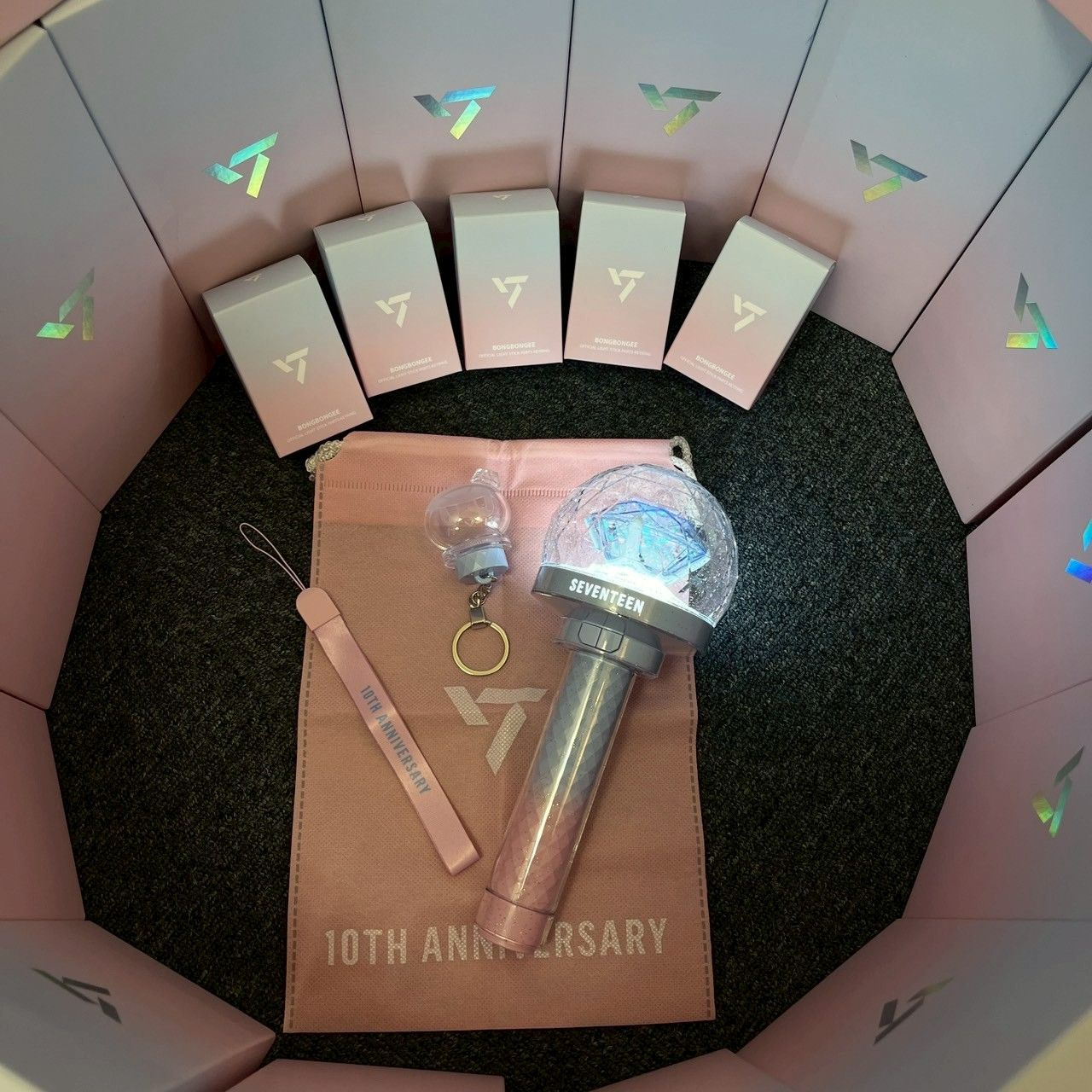 SEVENTEEN 十周年手燈