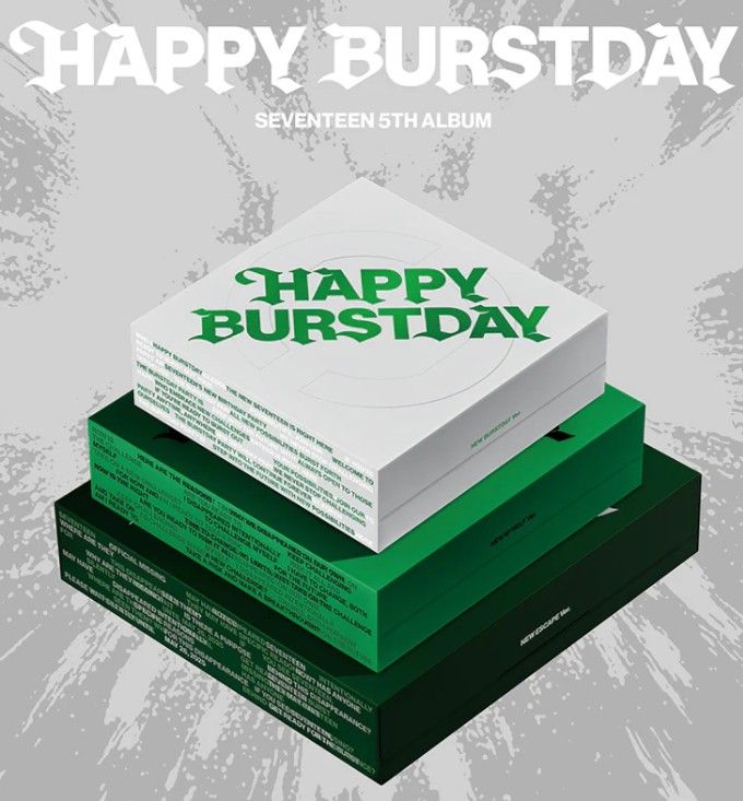 BURSTDAY 專輯小卡（同版本湊套）