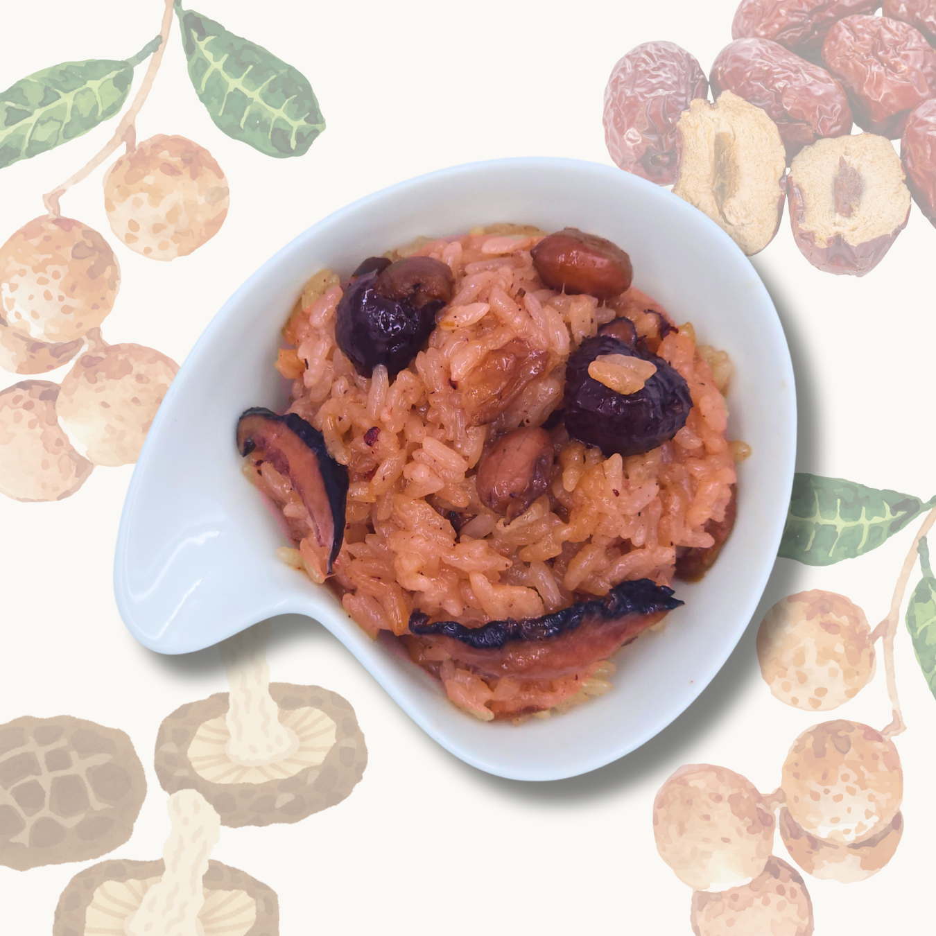 紅麴福圓糯米糕(素)