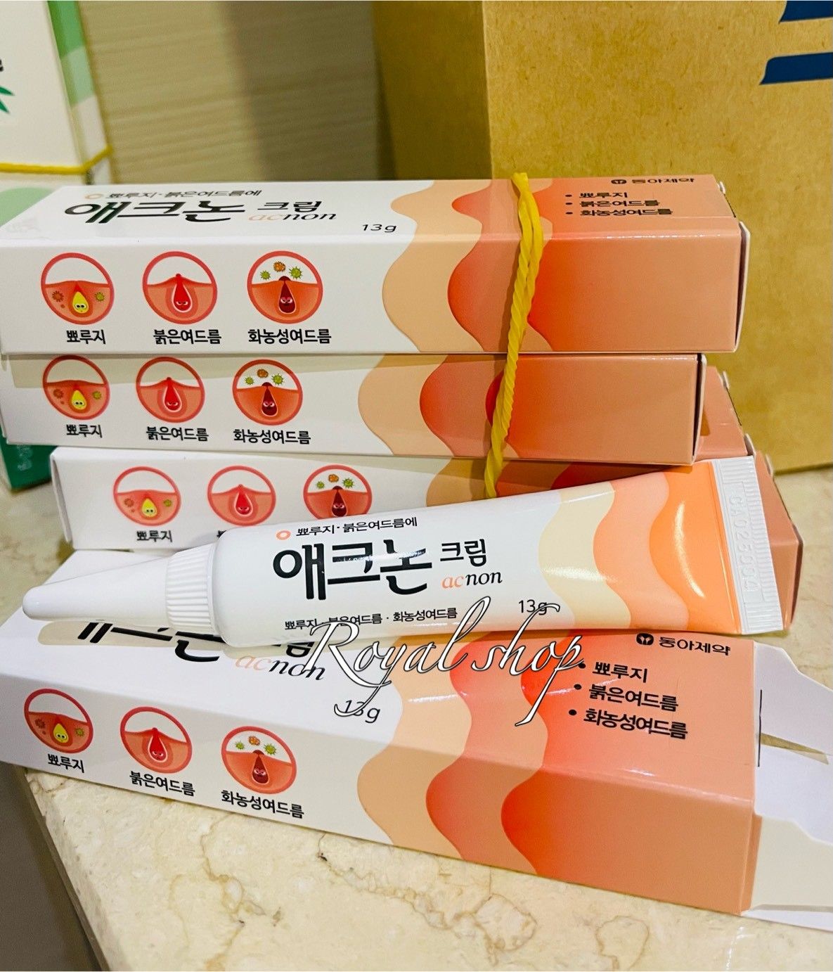 ＜台灣現貨＞韓國連線 acnon 痘痘膏13G