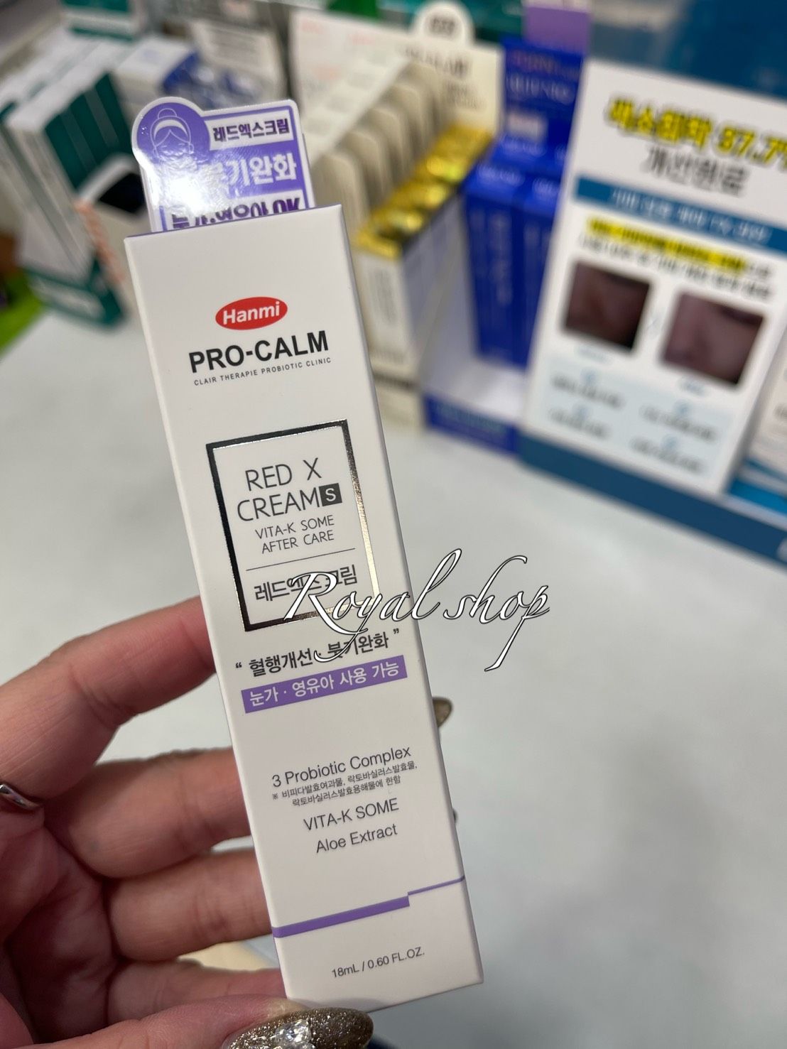 ＜台灣現貨＞韓國🇰🇷Hanmi PRO-CALM Red X Cream 眼周暗沉調理霜 18ml