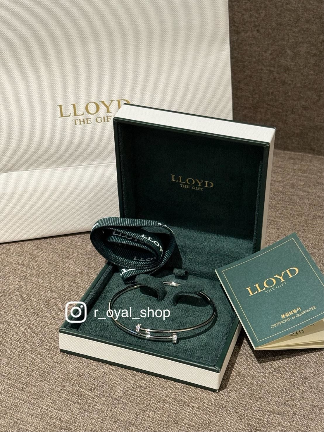 ＜台灣現貨＞🇰🇷韓國連線🇰🇷LLOYD 釘子手環（又稱釘情手環） 925銀 （這個沒有分尺寸）