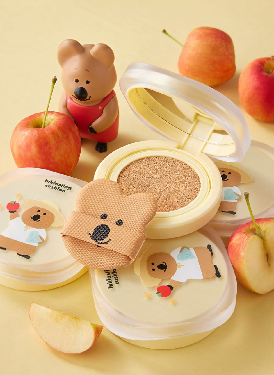 Dinotaeng X The Face Shop 氣墊粉底＋補充芯＋袋鼠支架 더페이스샵 다이노탱