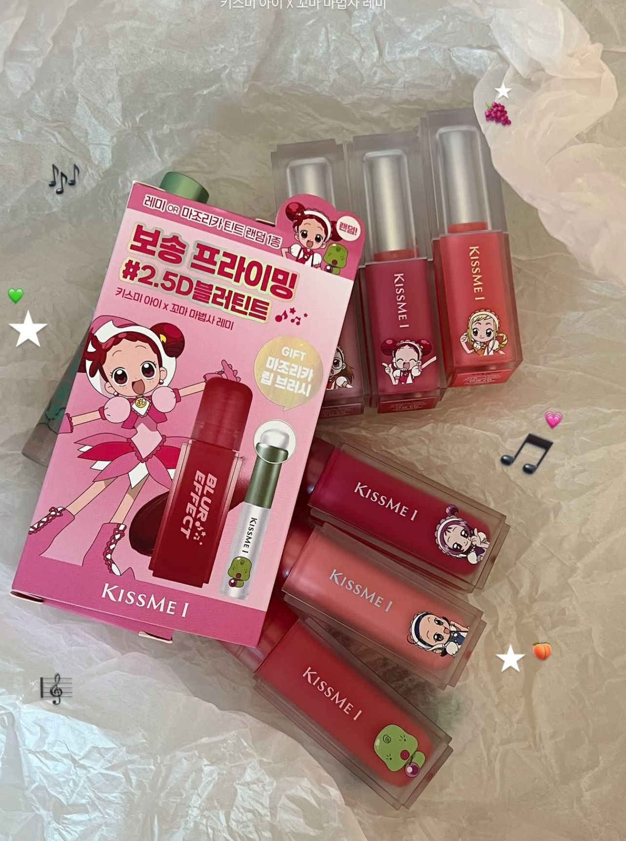 Kissme小魔女聯名 唇膏 키스미 아이 베일 이펙트 스틱