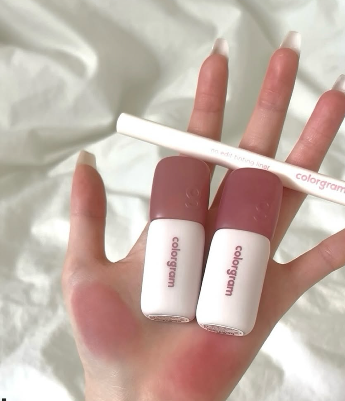 colorgram 霧面唇釉+贈迷你唇釉 컬러그램 누디 블러 틴트 20 COLOR