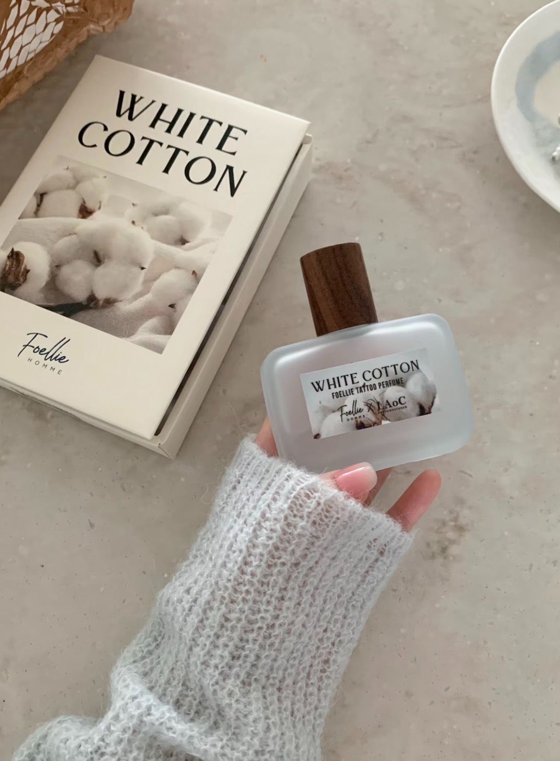 FOELLIE 刺青香水 포엘리에 화이트 코튼/필로시코스 타투퍼퓸 향수