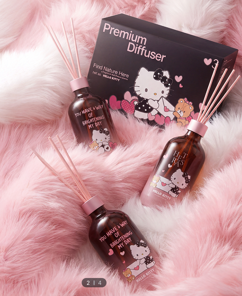 Hetras X HelloKitty 擴香 500ml 3入組