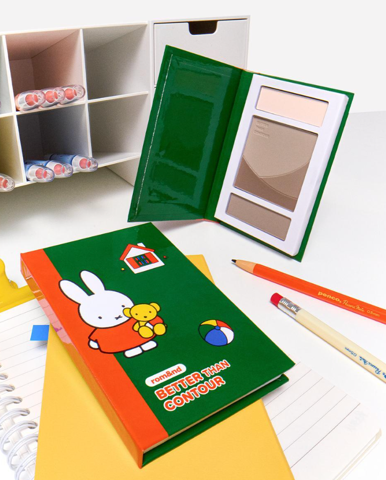 romand x Miffy 書本造型修容組 미피 베러 댄 컨투어