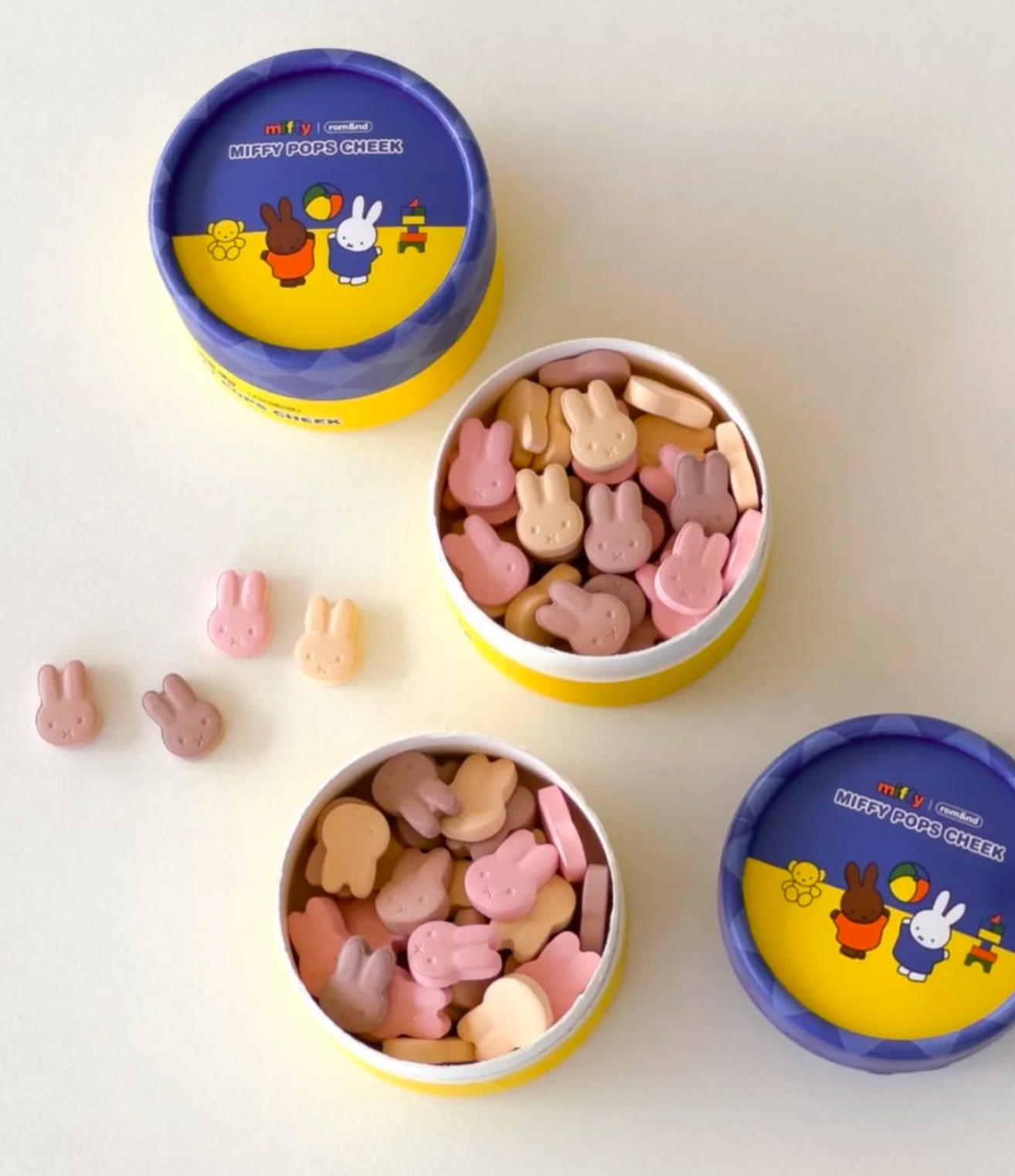 romand x Miffy 立體米菲腮紅+贈造型刷具 미피 팝스 치크