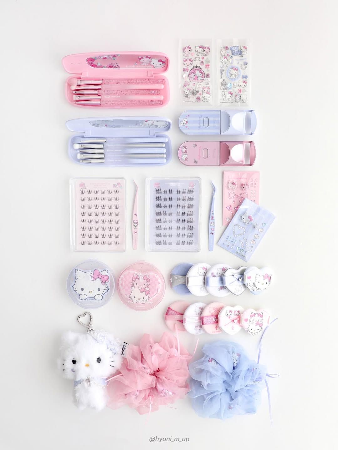 fillimilli X Charmy Kitty 美妝工具組