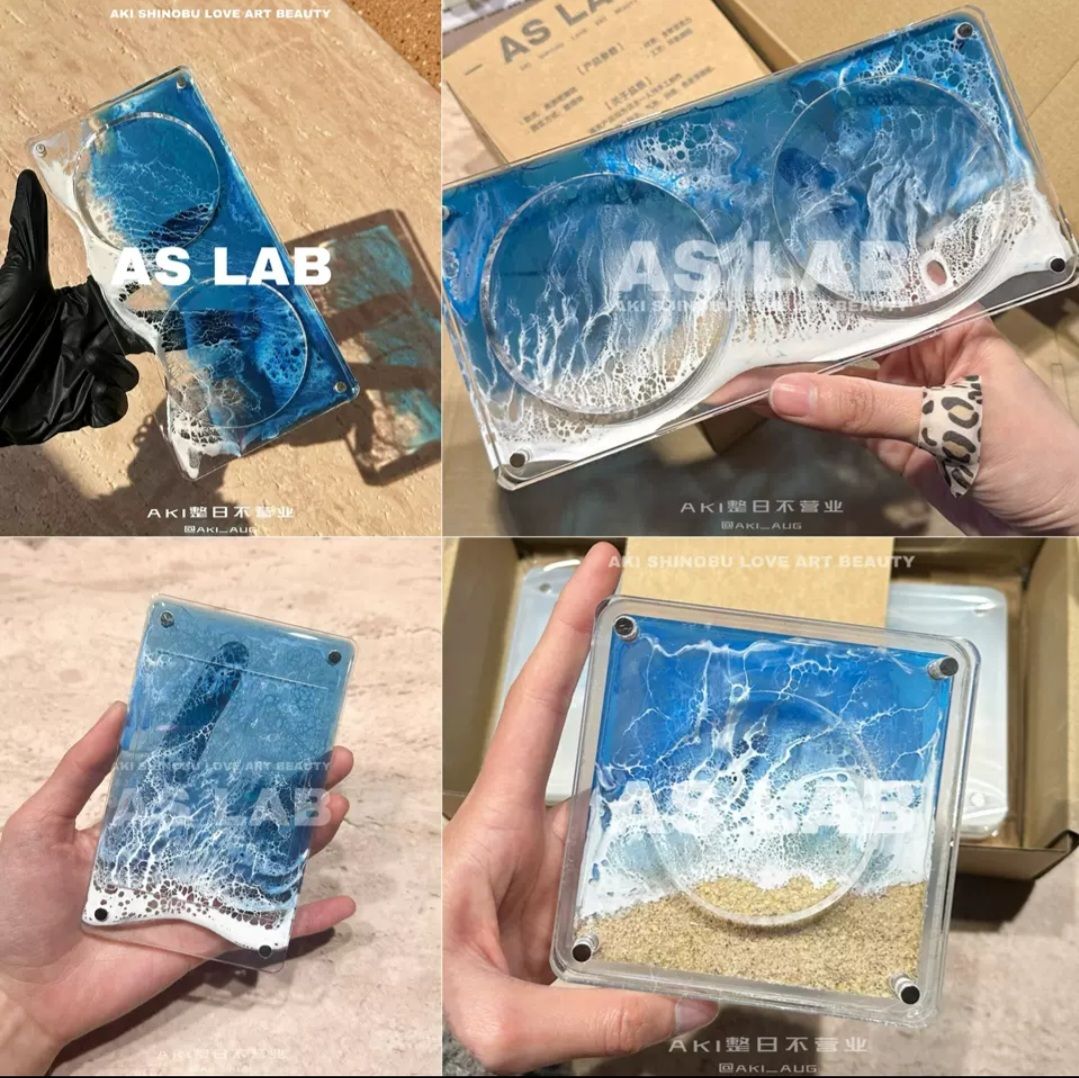 【AKI整日不營業】海浪款立體海洋泡沫壓克力框