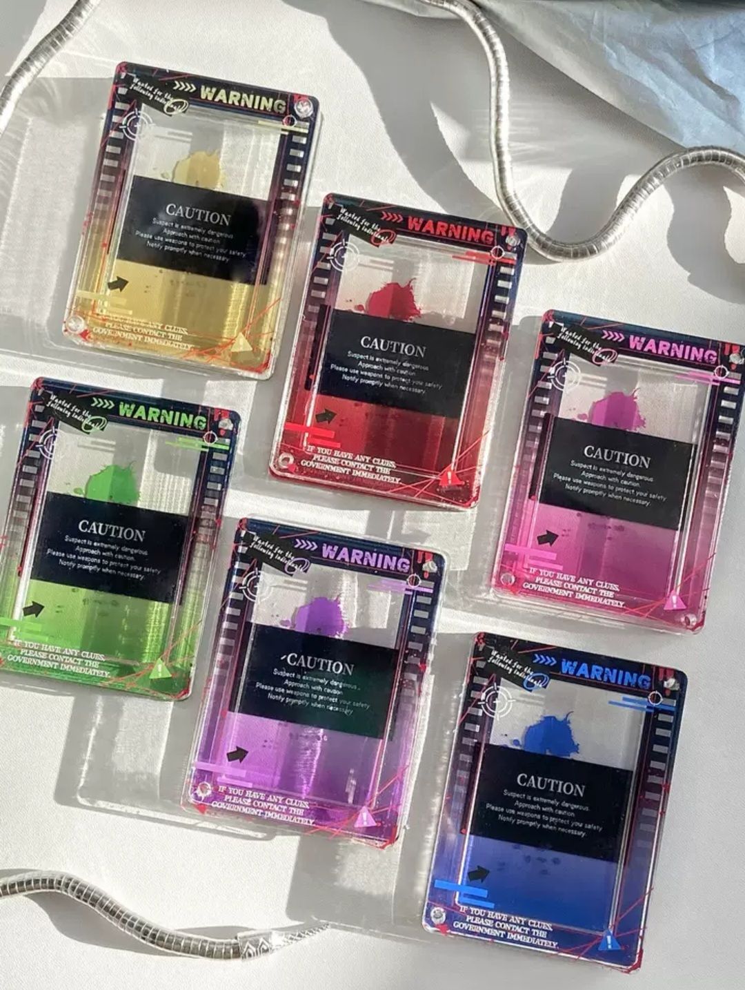 【怪氣谷】危險通緝方徽章框