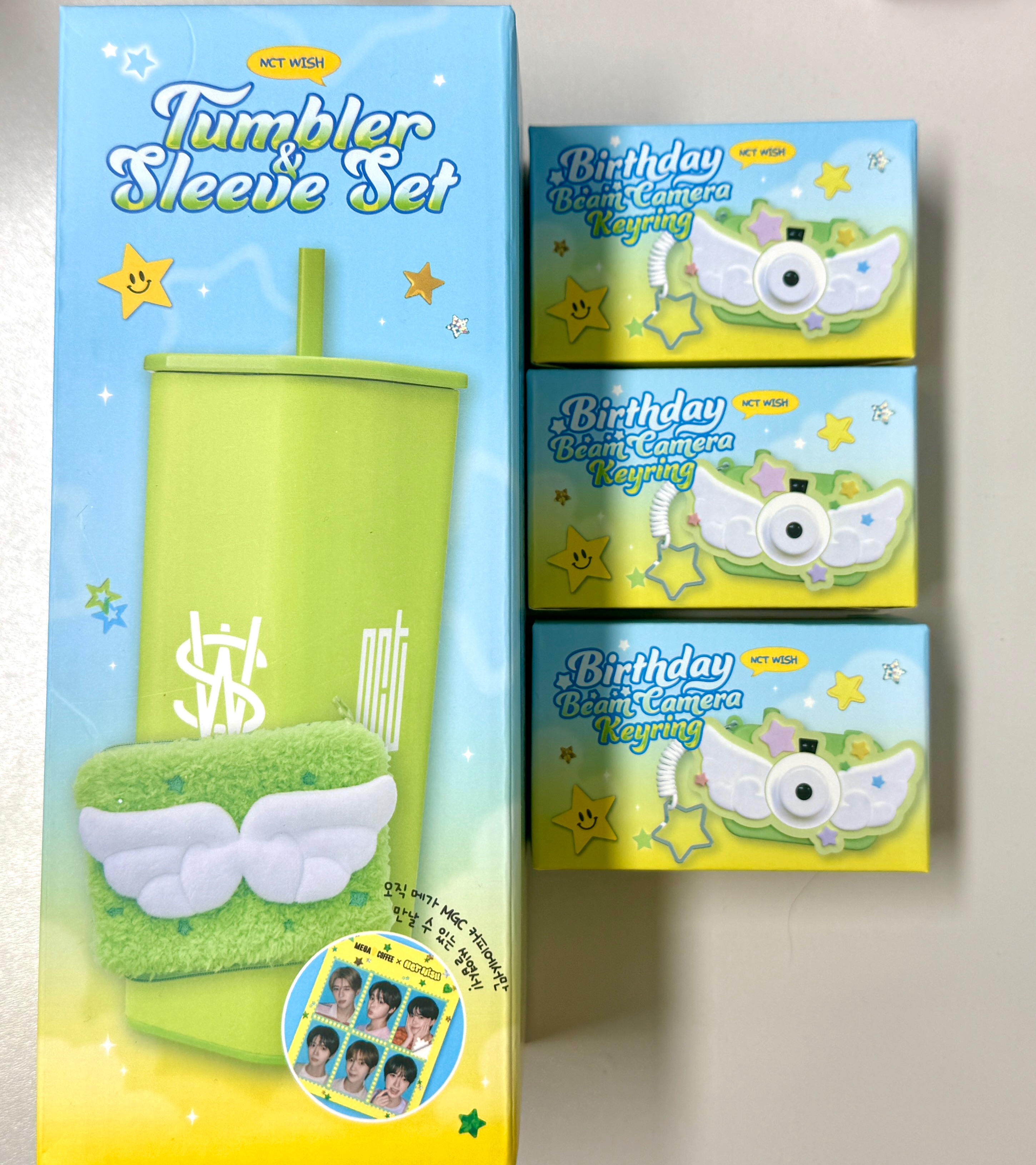 NCT WISH X MEGA周邊
