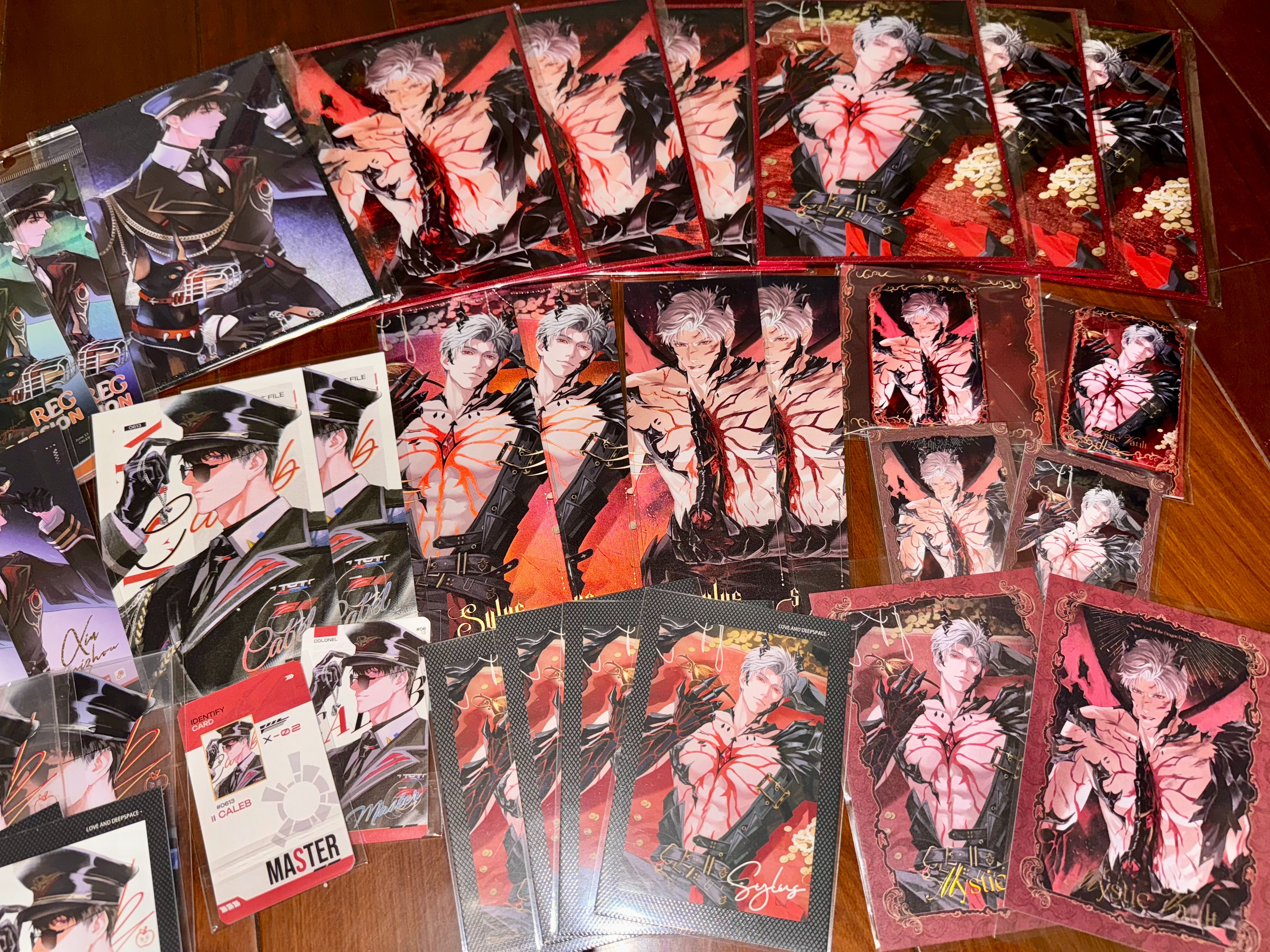 【現貨】戀與深空同人秦徹寶藏＆決絕系列