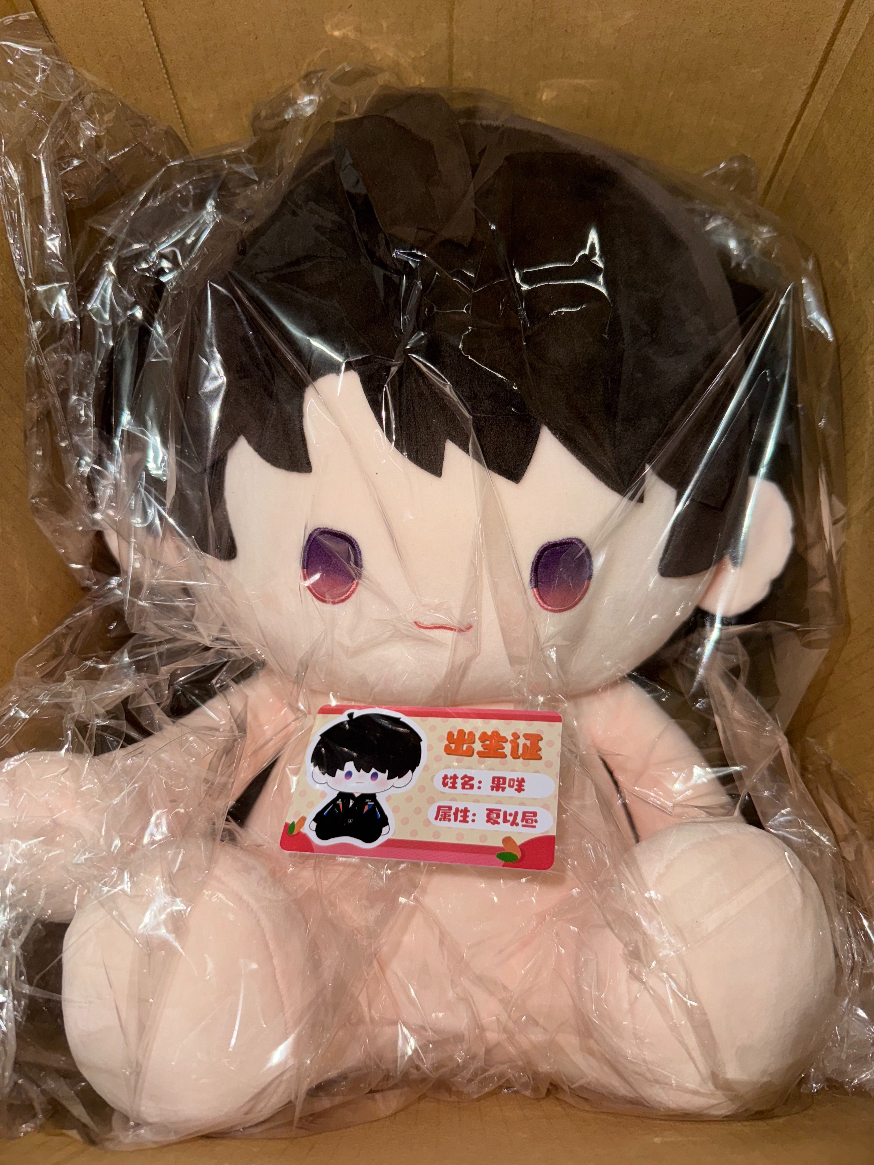 【現貨】戀與深空同人40cm坐姿娃